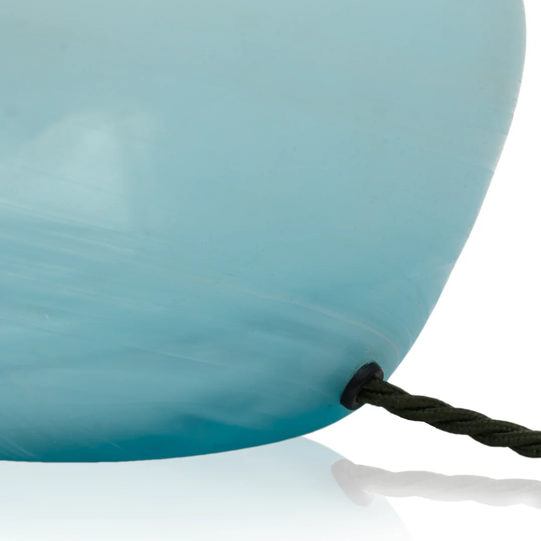 Bluebell table lamp in blown glass - Image 5