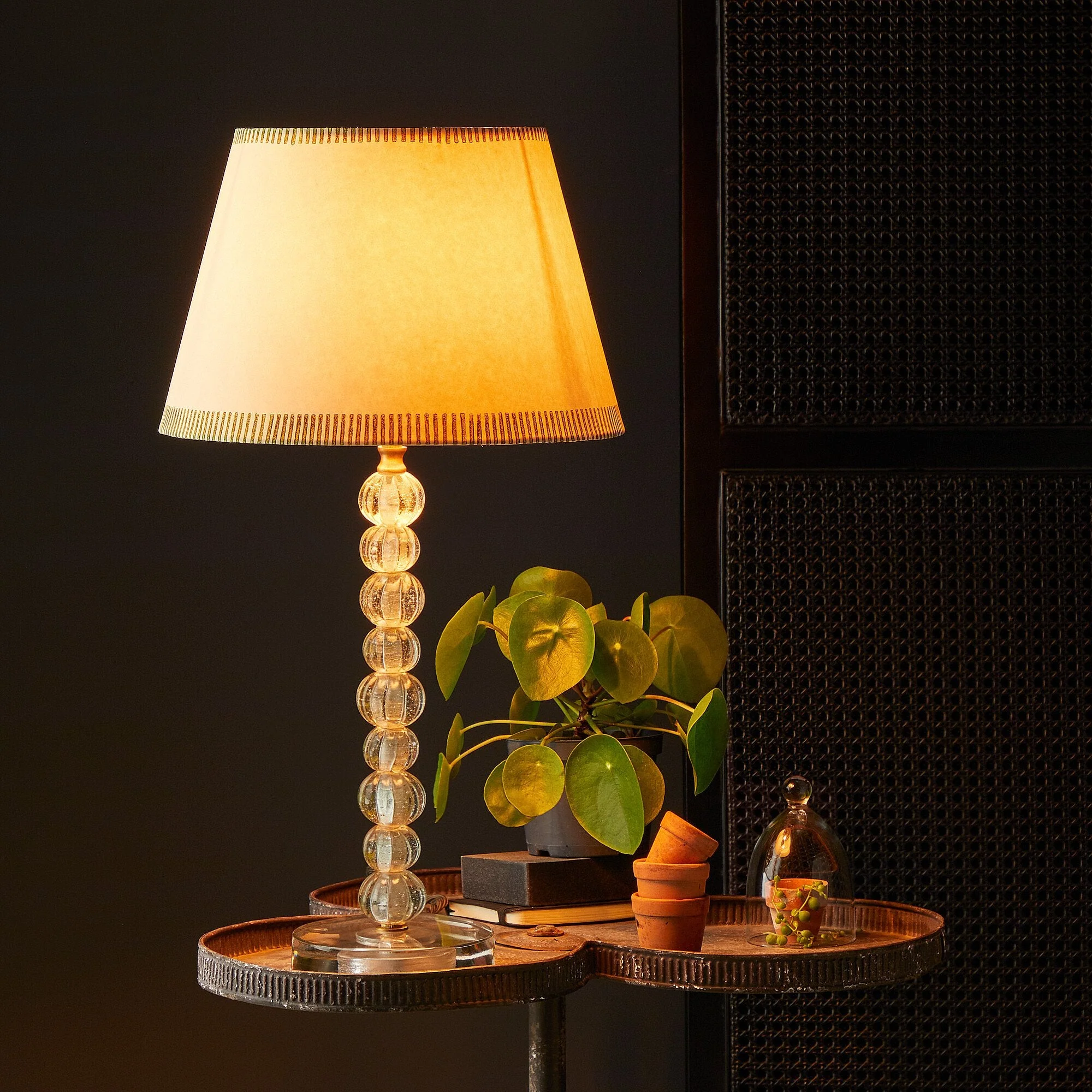 Bonbon table lamp in clear glass - Image 2