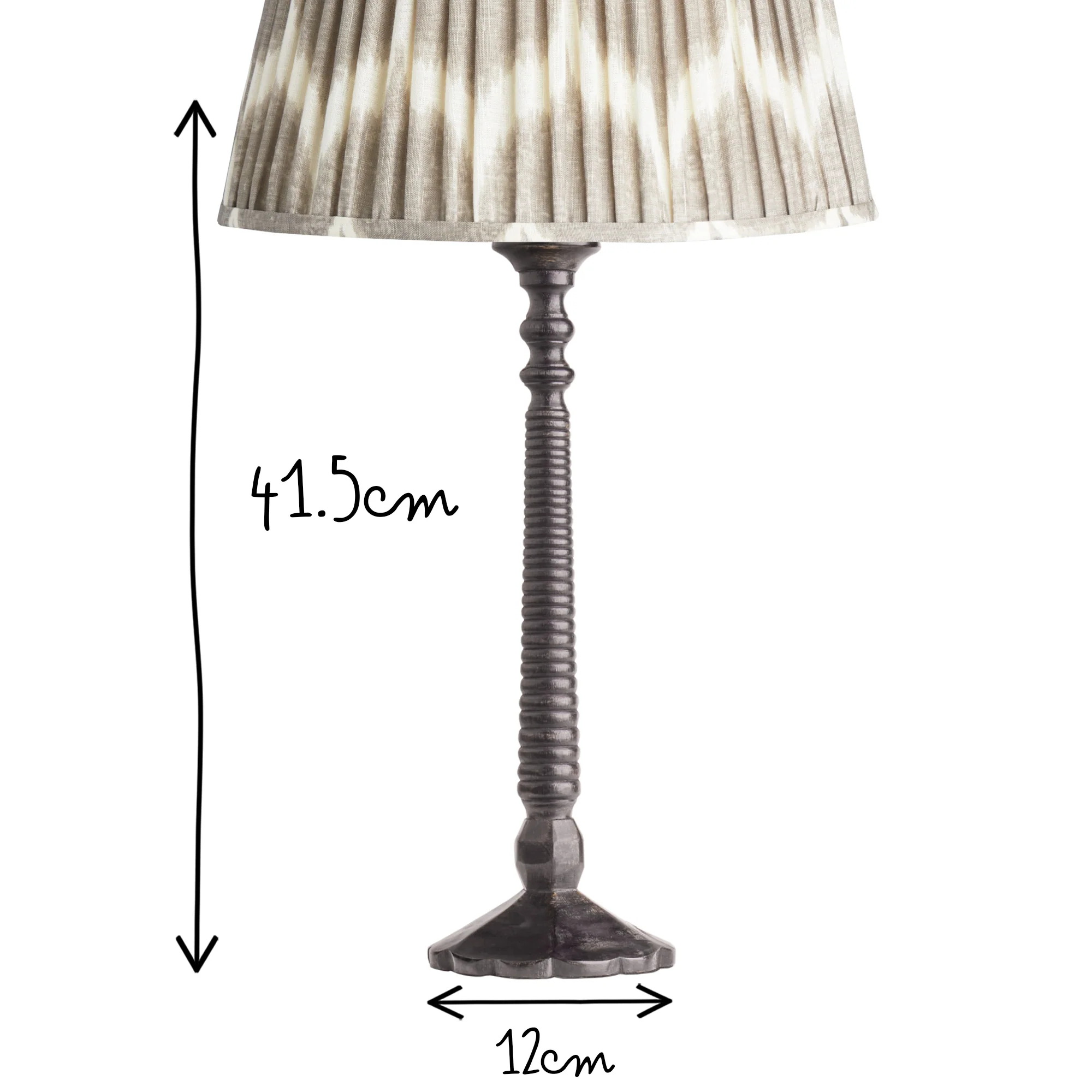 Boster table lamp in ebony - Image 10