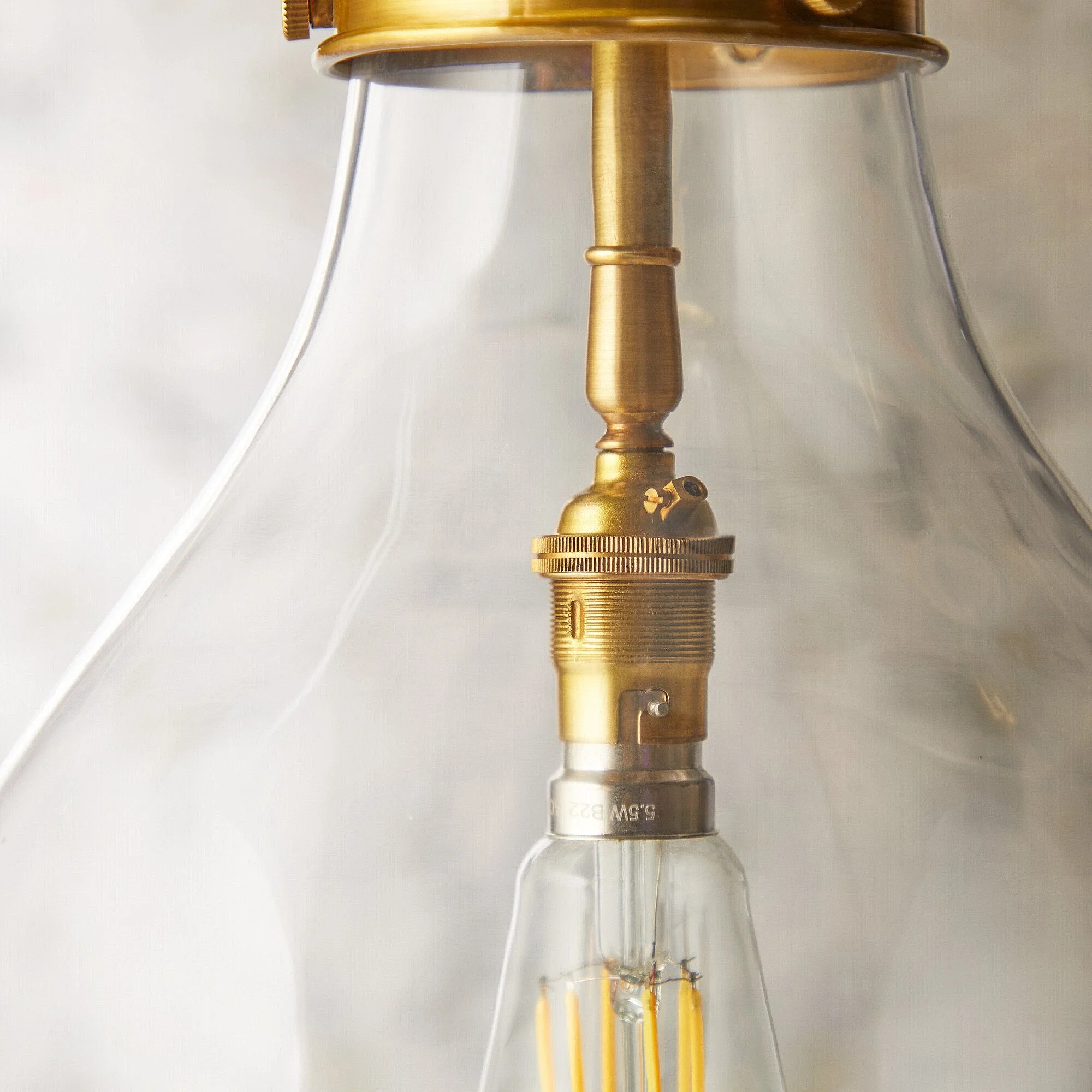 Bulbus pendant light in clear glass - Image 7