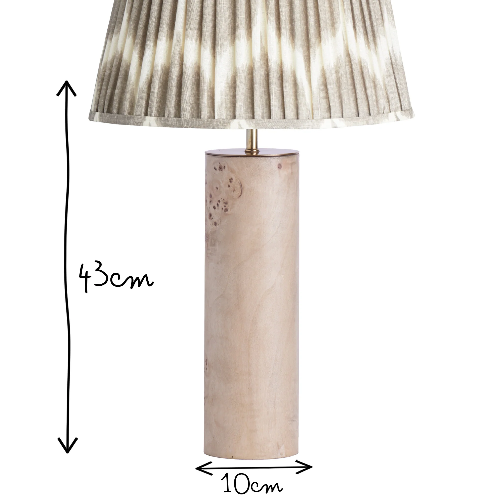 Burl table lamp - Image 11