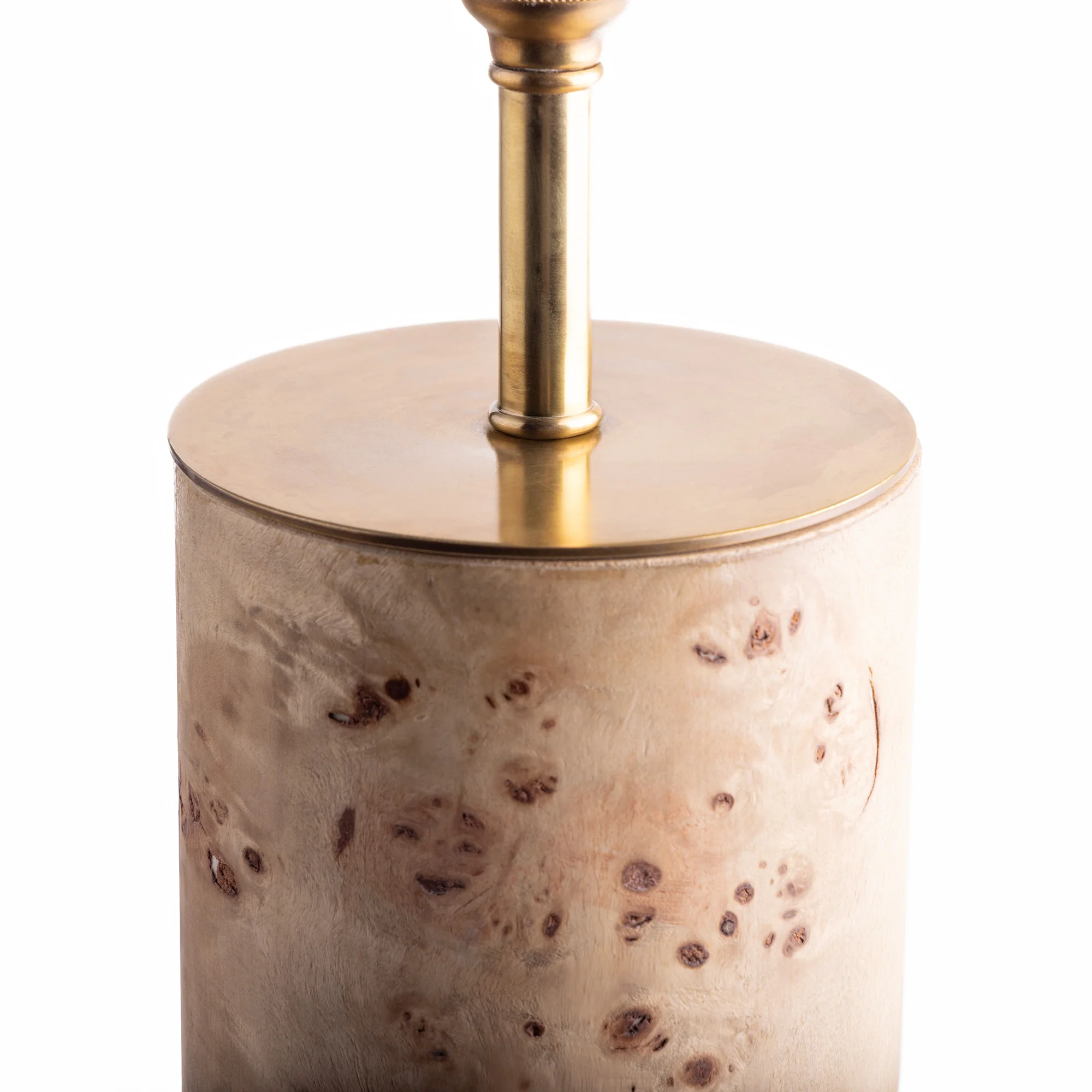 Burl table lamp - Image 4