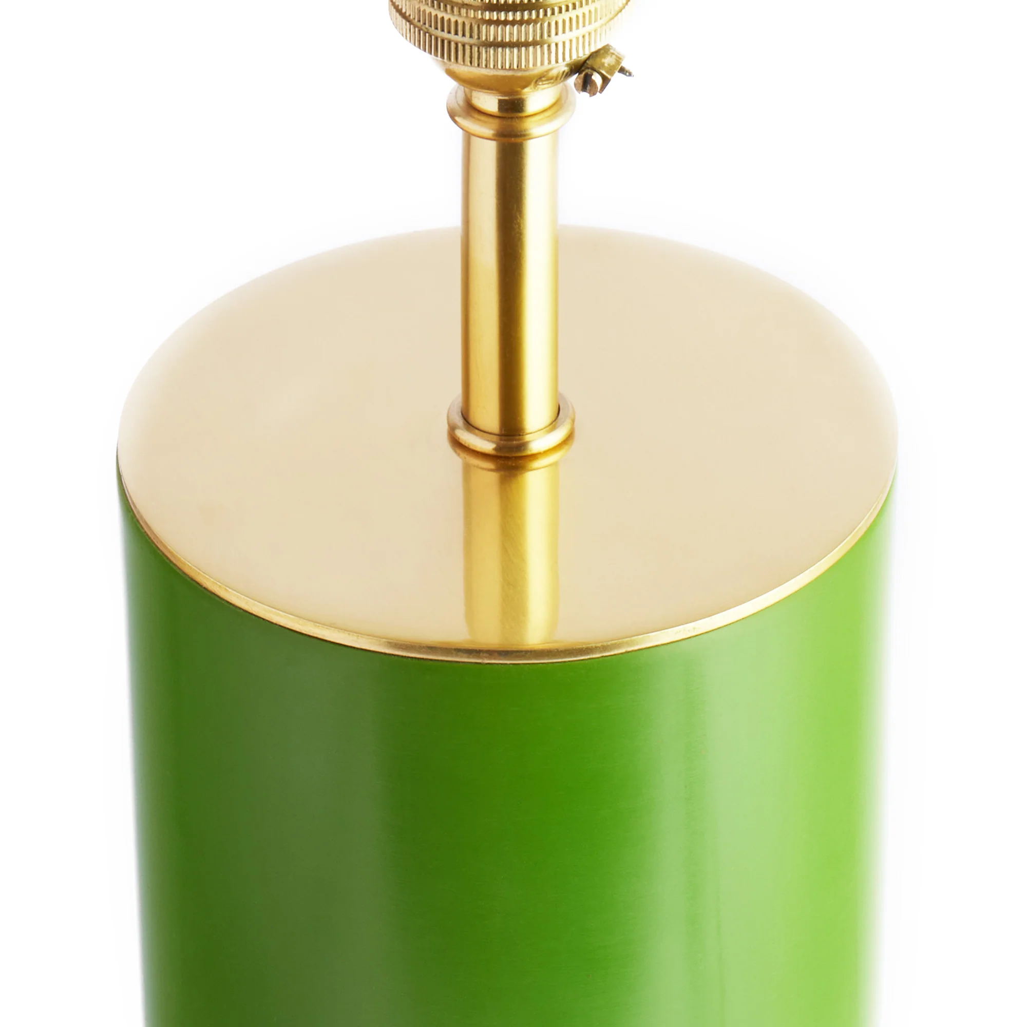 Burl Table Lamp in Green - Image 5
