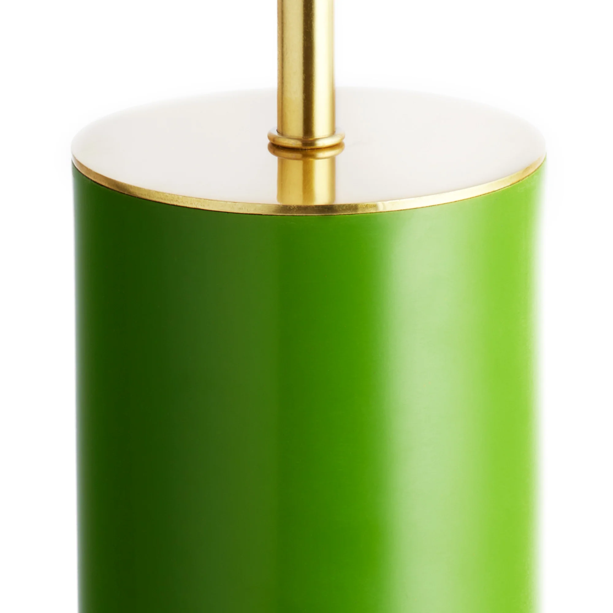 Burl Table Lamp in Green - Image 6