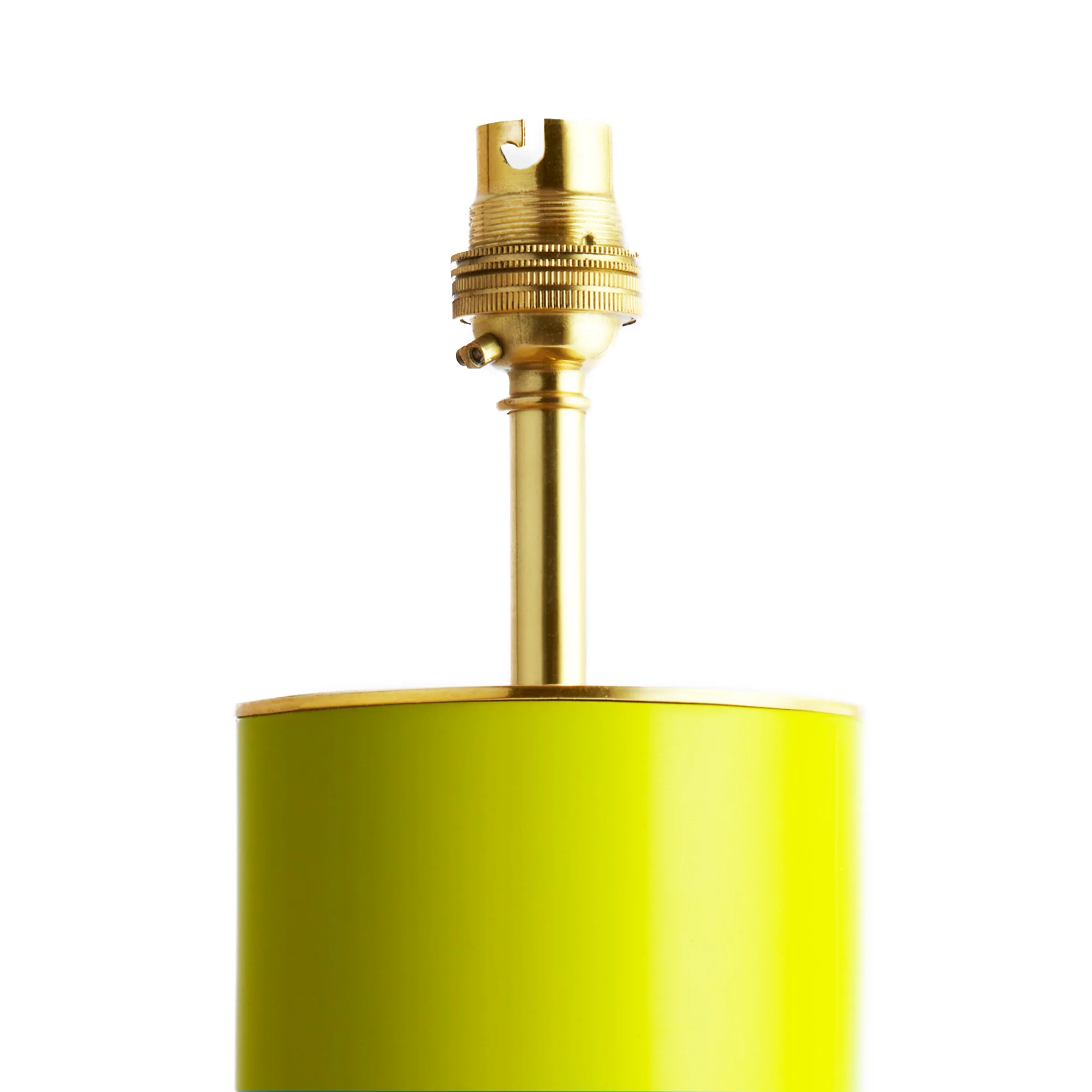 Burl Table Lamp in Lime - Image 3