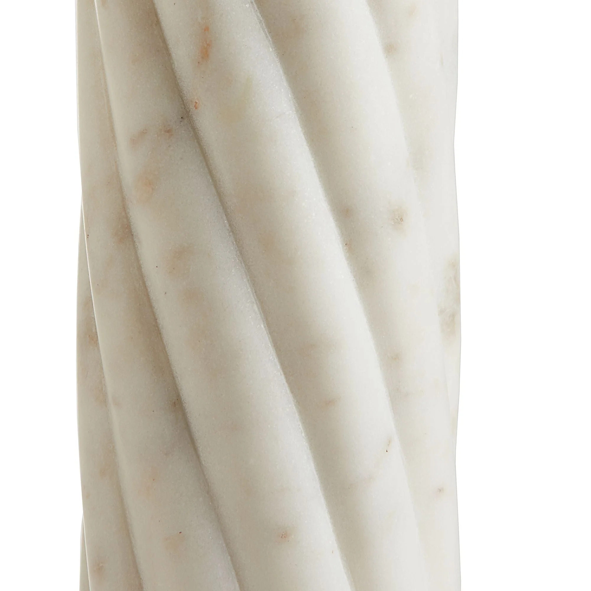 Carrick table lamp in white marble - Image 5