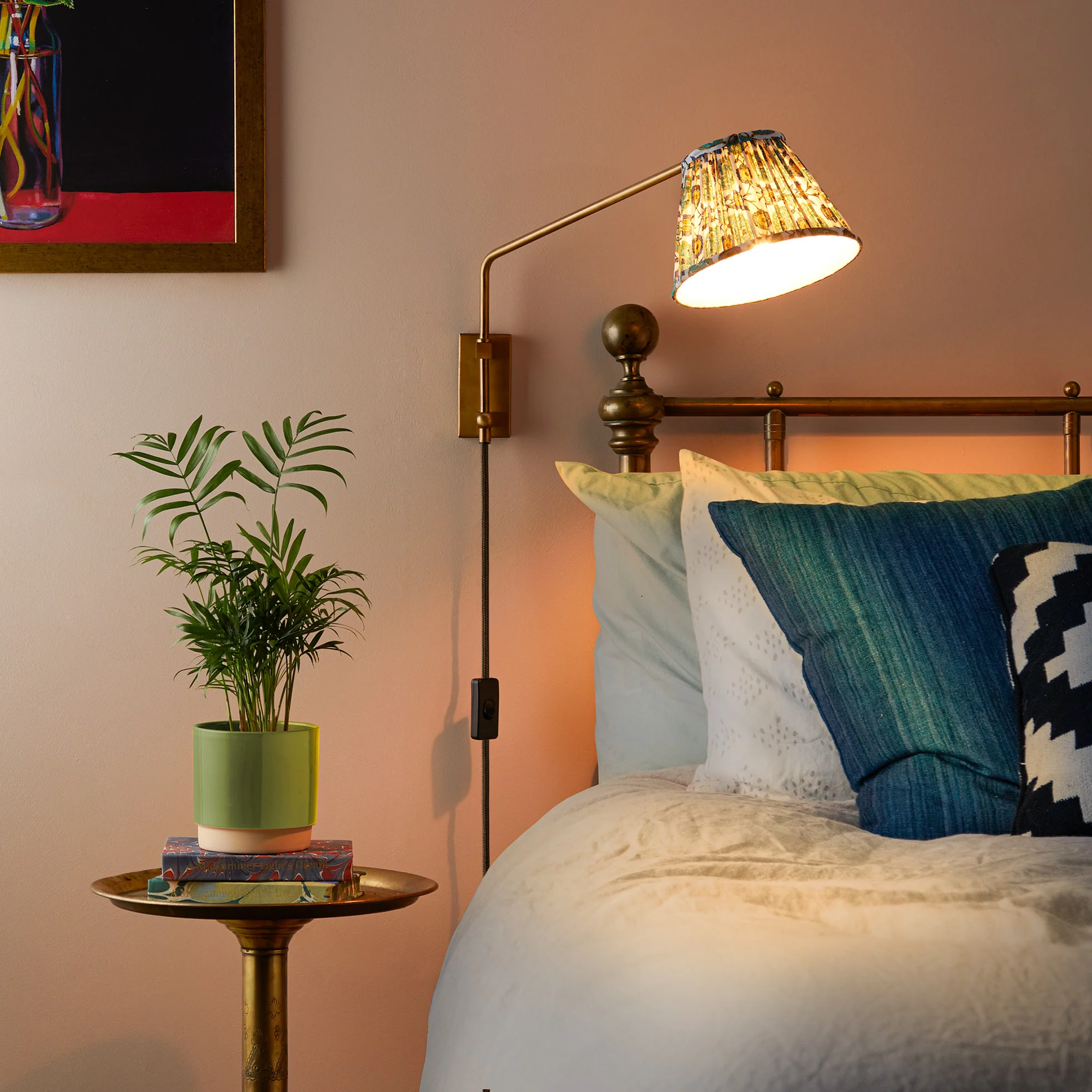 Carter Wall Fitting in Antique Brass - Image 3