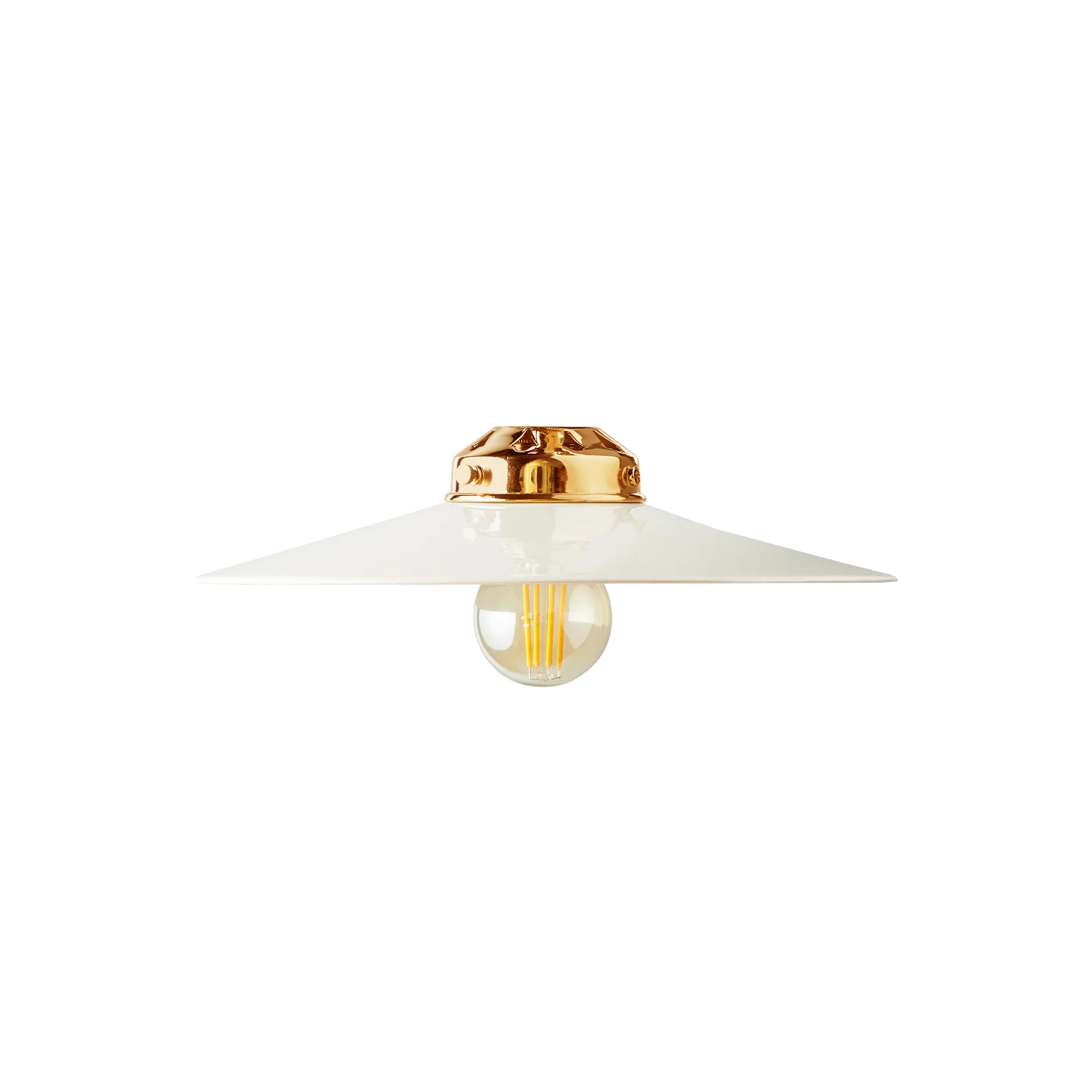 Cecilia ceramic shade in aran glaze