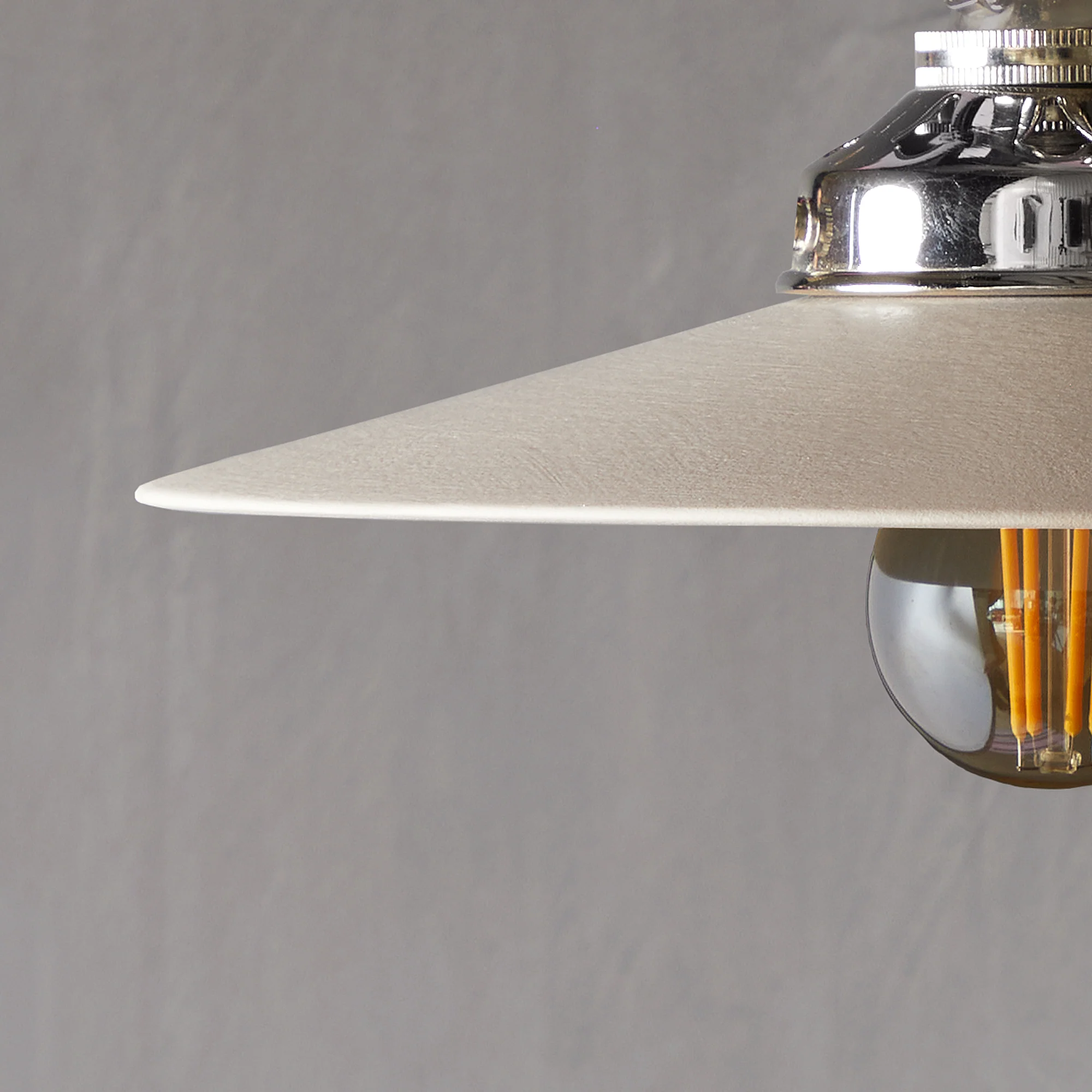 Cecilia ceramic shade in natural plaster - Image 2