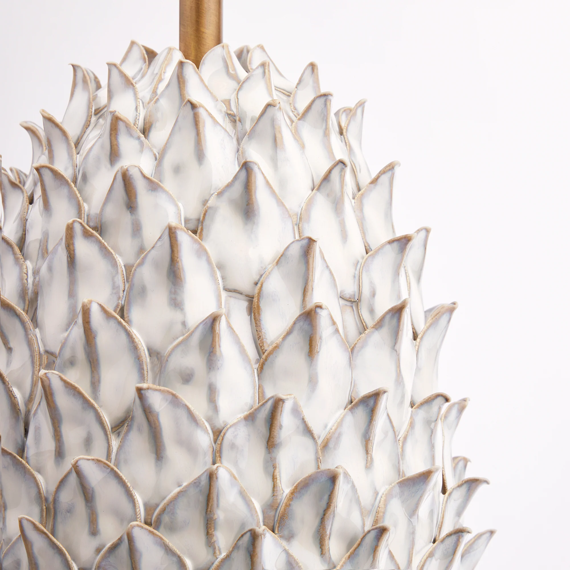 Larger Charles table lamp in stone - Image 8
