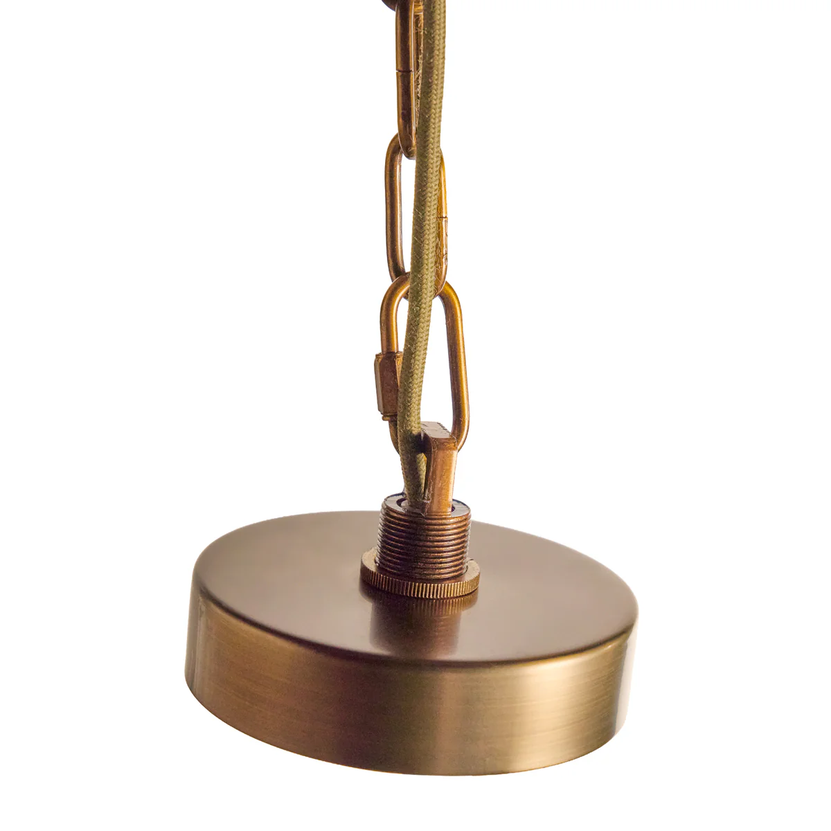 Chiara Chandelier in Amber Glass - Image 12