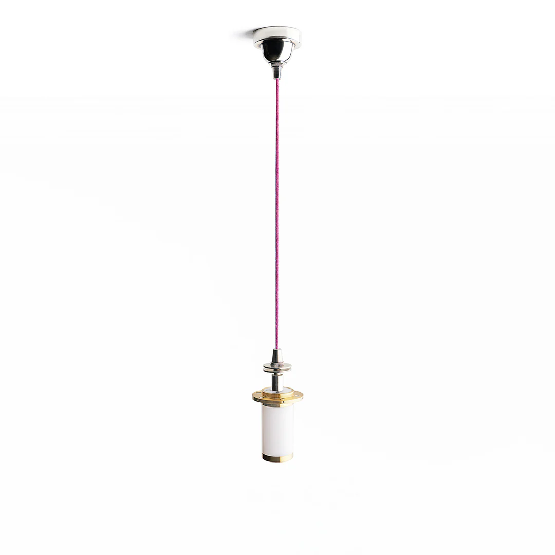 Classic rechargeable pendant kit in antique silver