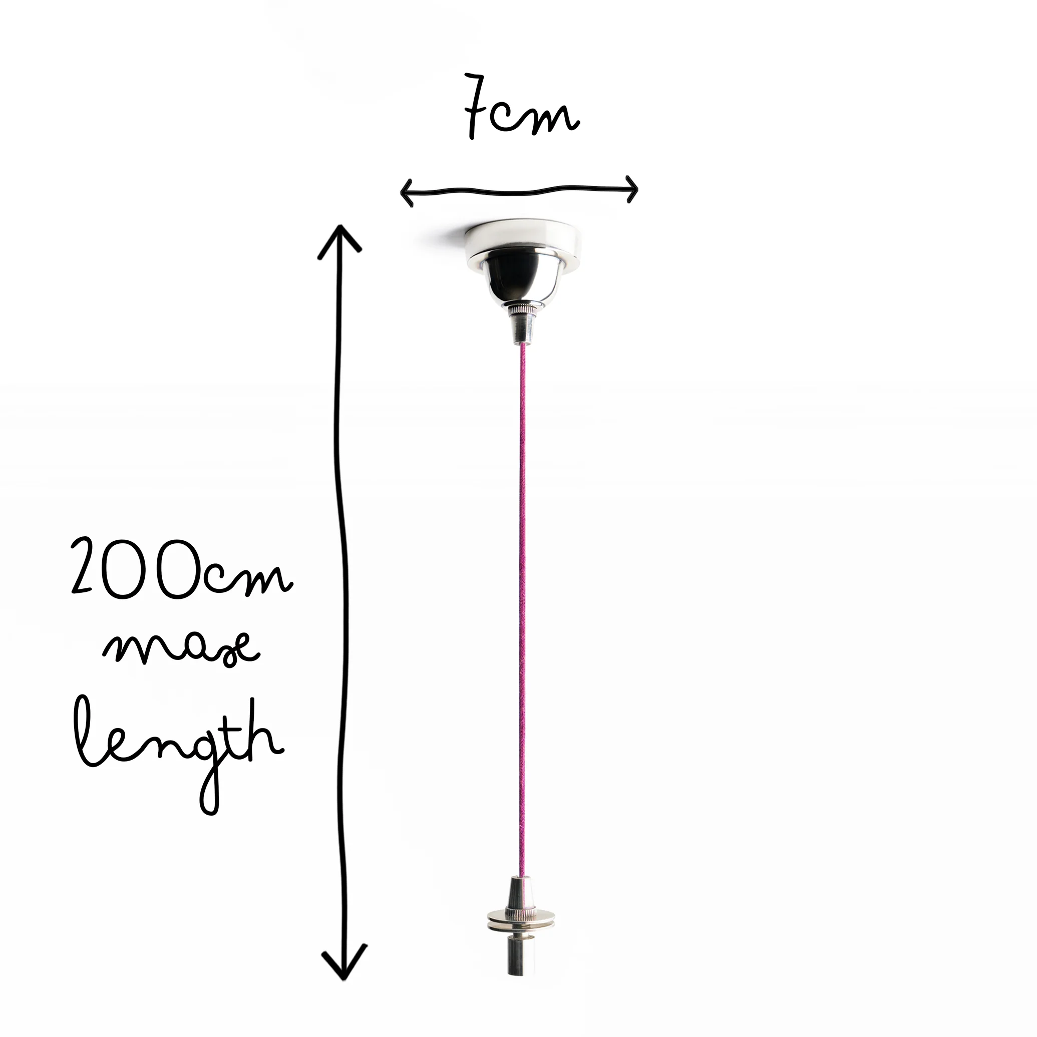 Classic rechargeable pendant kit in antique silver - Image 9