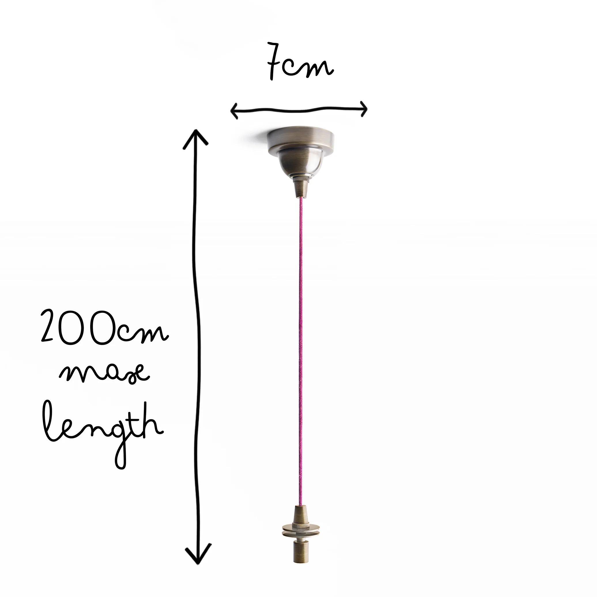 Classic rechargeable pendant kit in bronze - Image 9