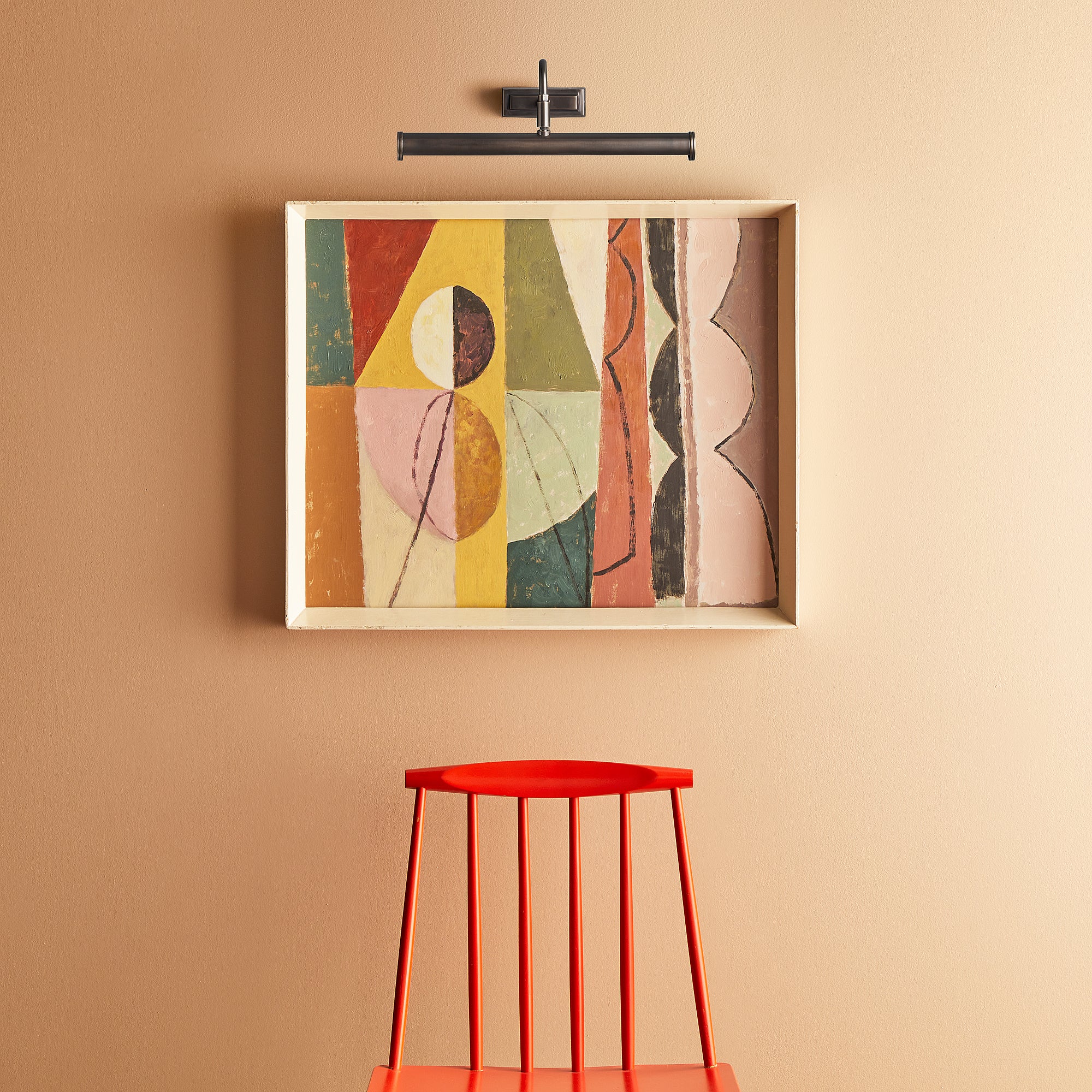 Smaller Clyfford picture light in bronze - Image 3