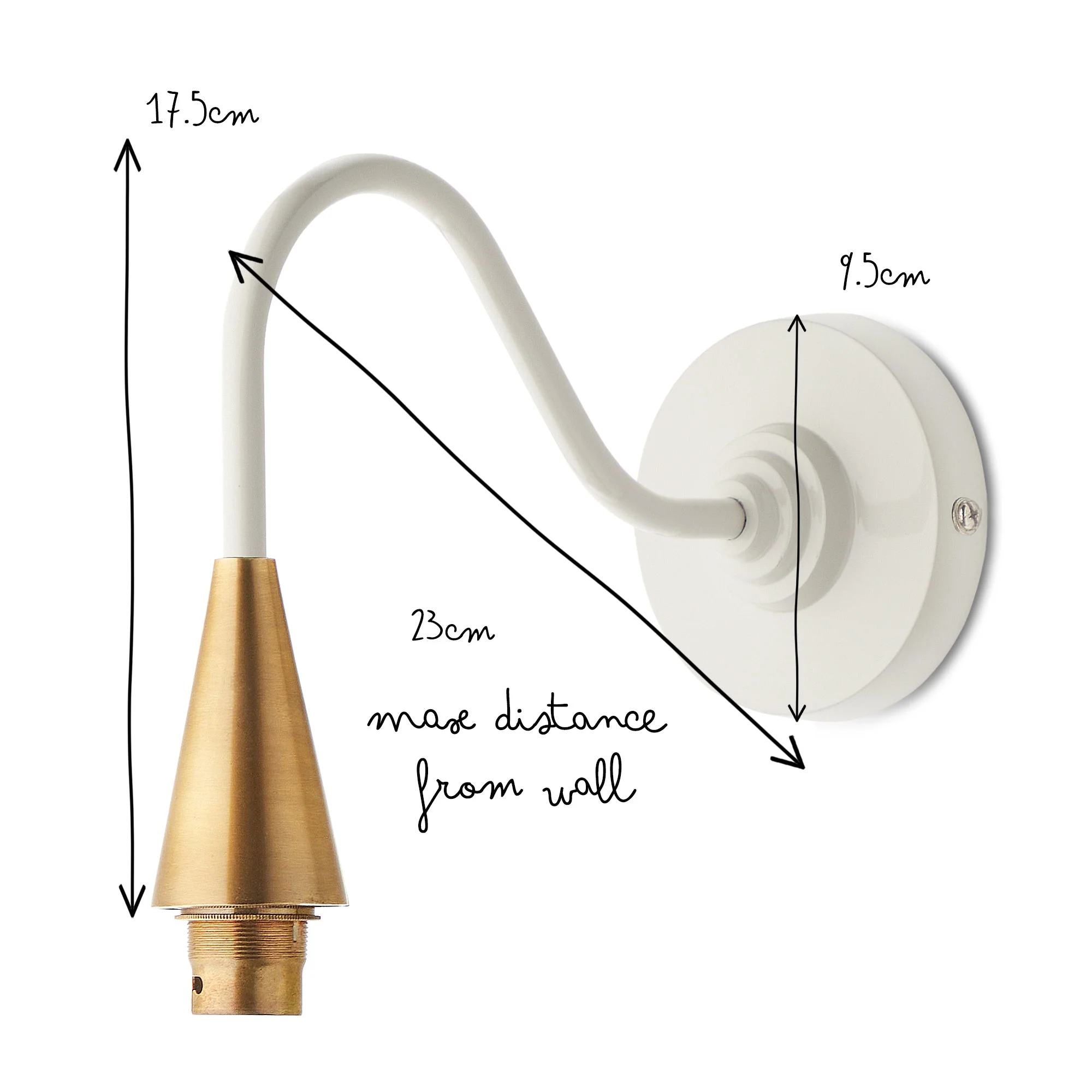 Cone wall fitting in stone - Image 6