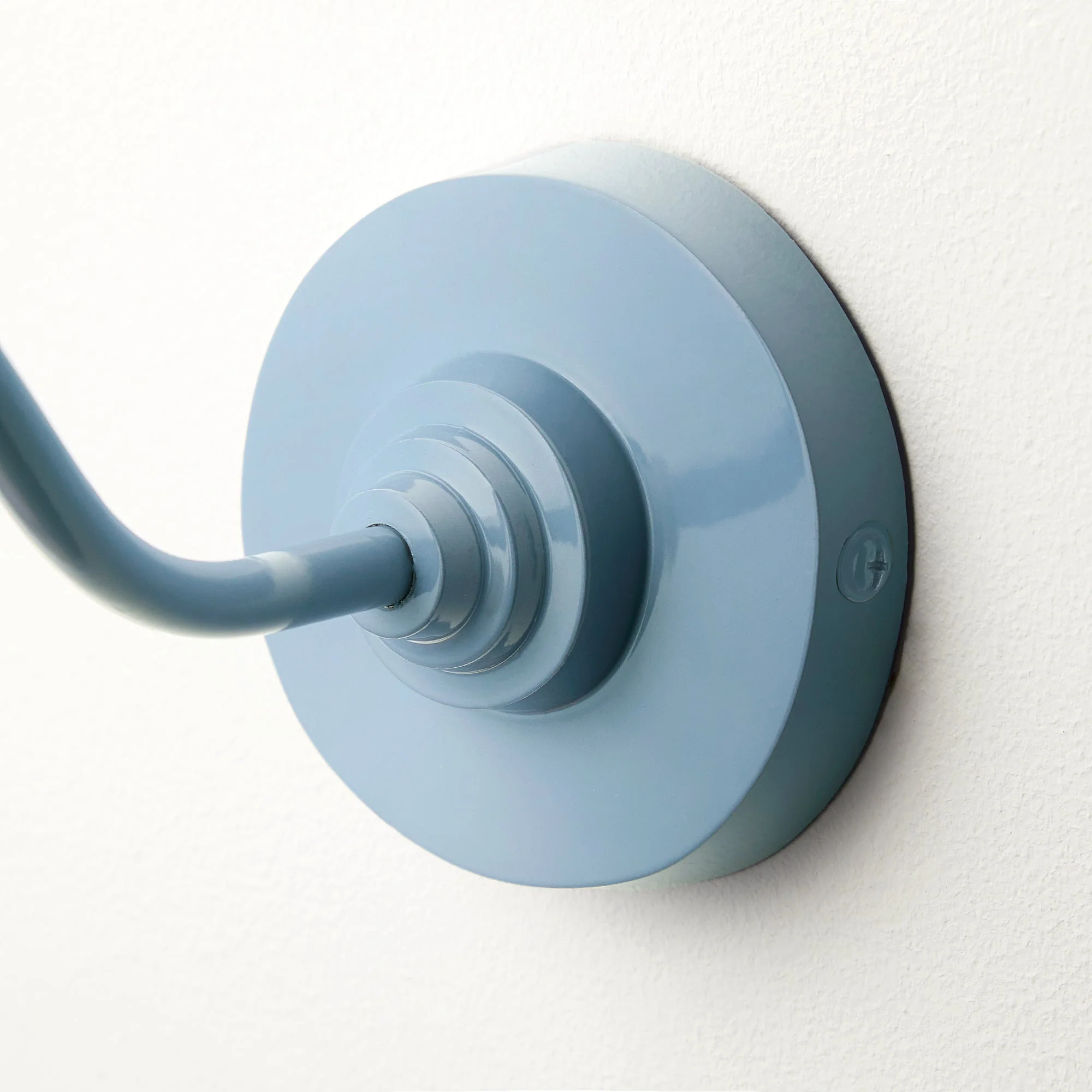 Cone wall fitting in windward blue - Image 4