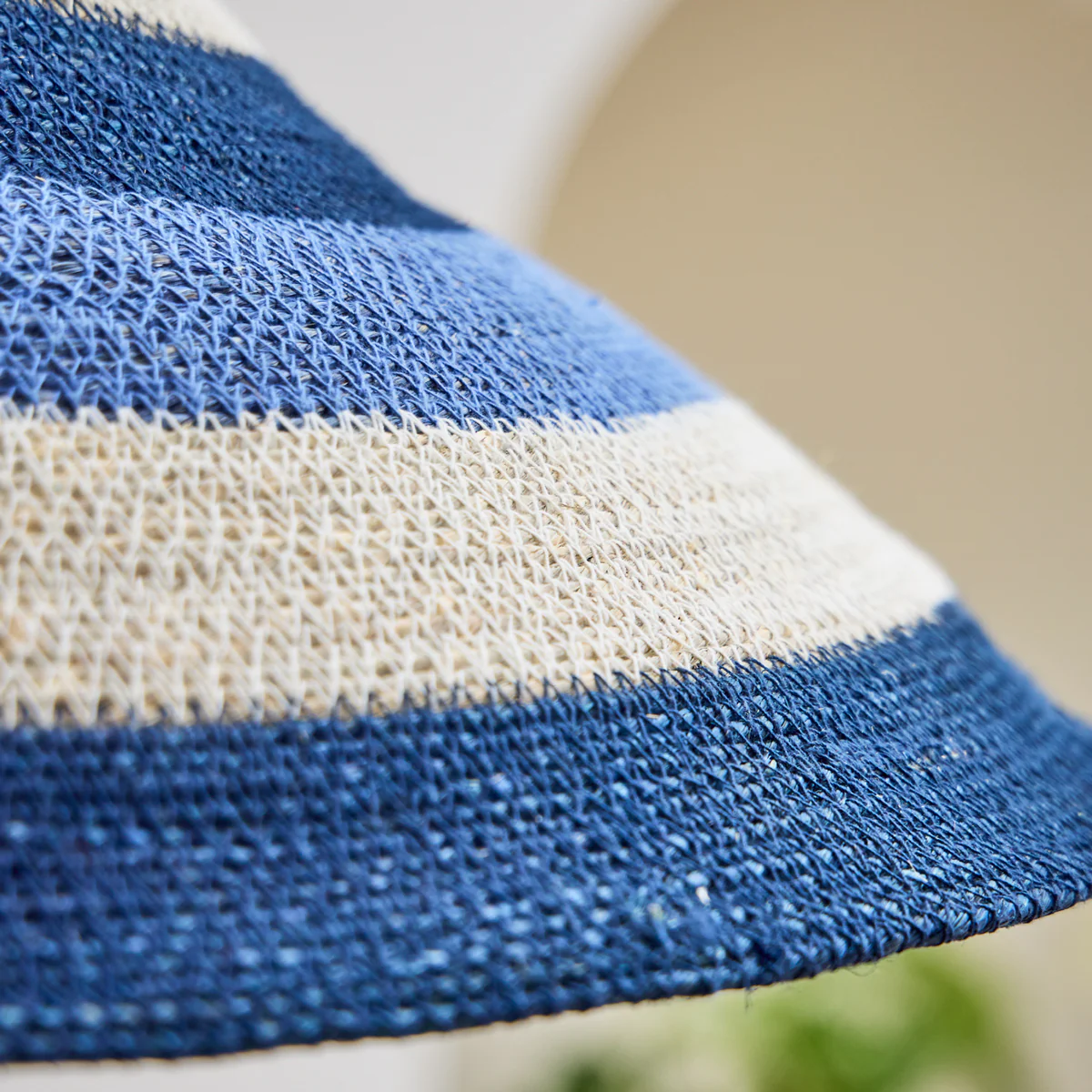 Conical basket pendant shade in beachfront - Image 5