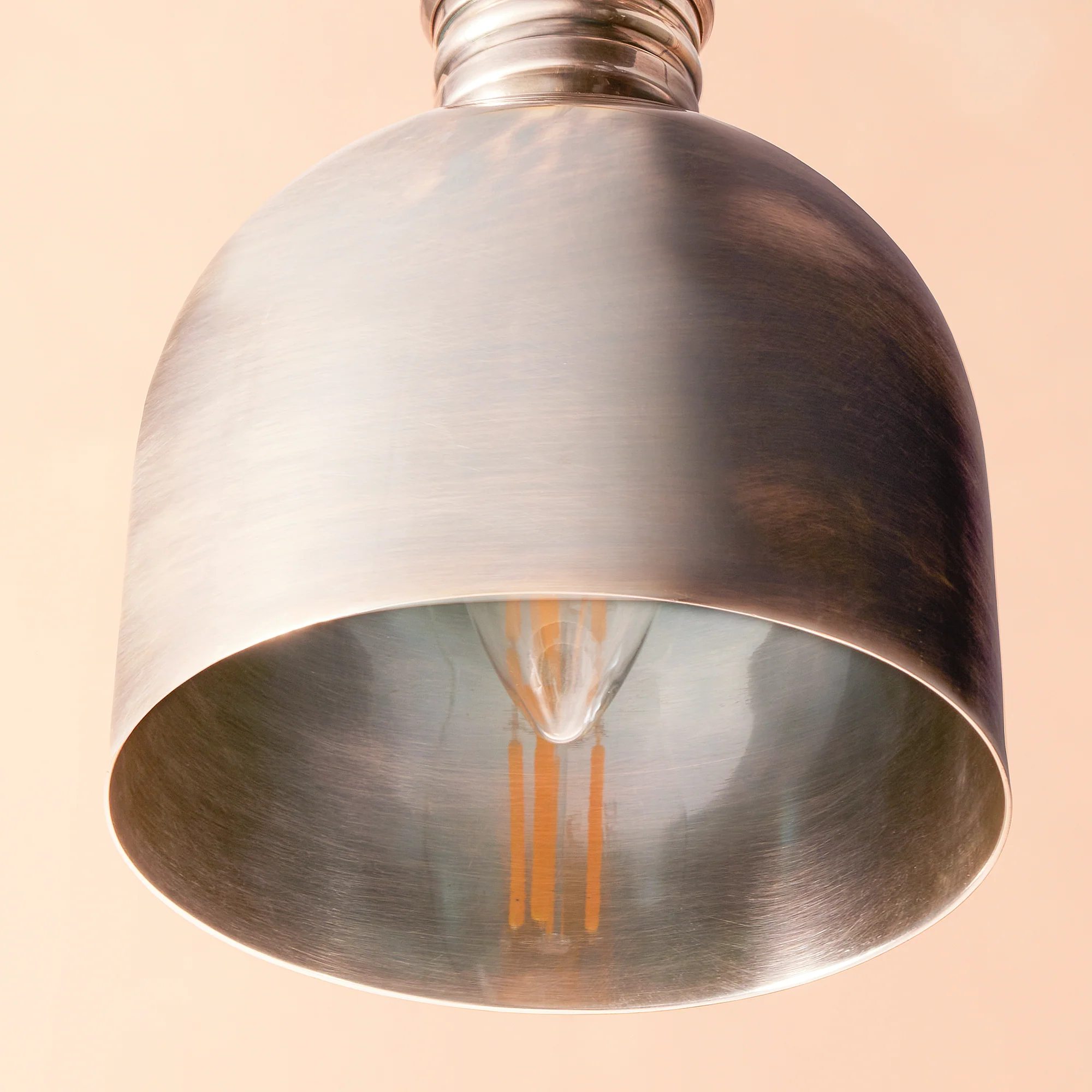 Larger Connery pendant in antique silver - Image 3