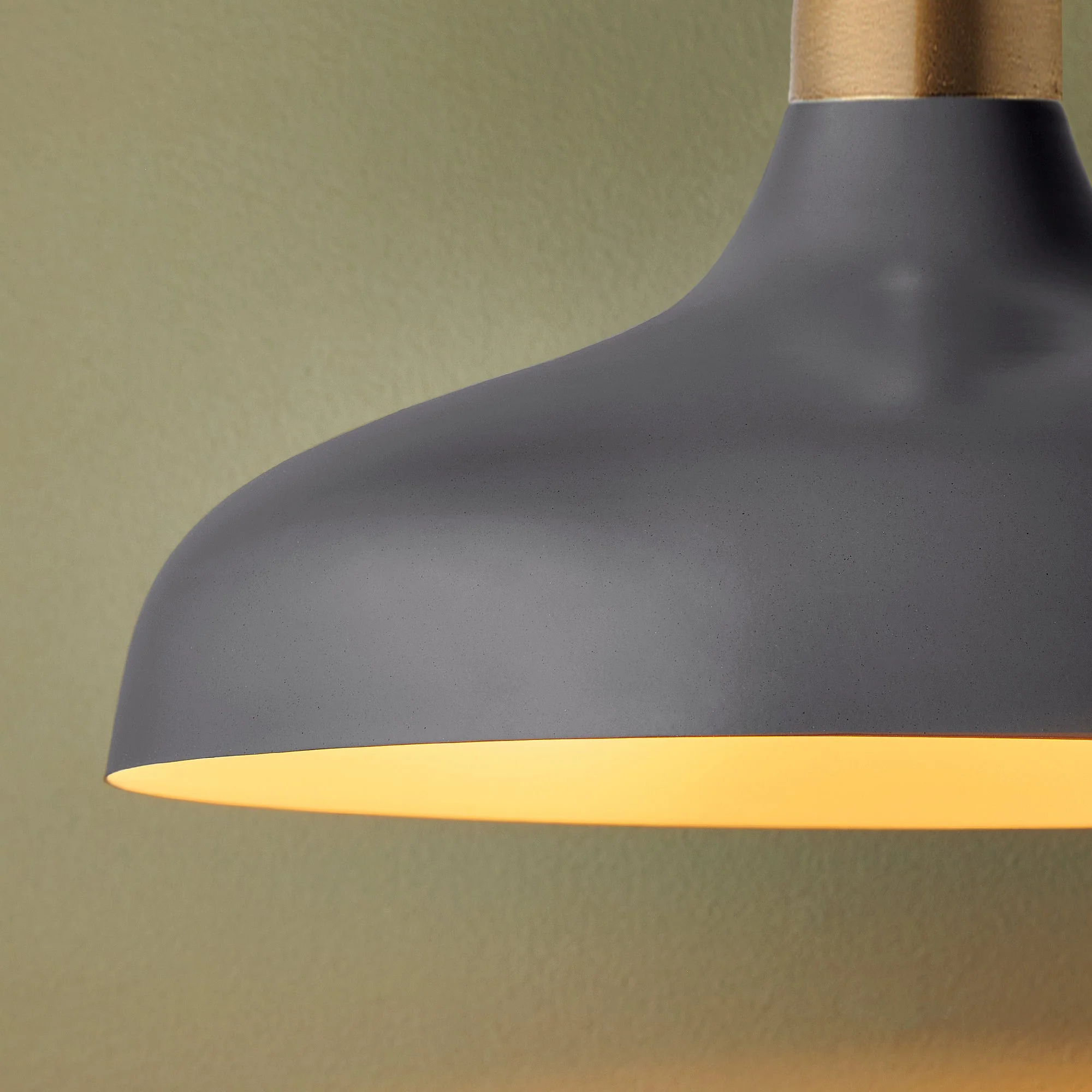 Constance shade in poppy seed with stone interior - Image 4