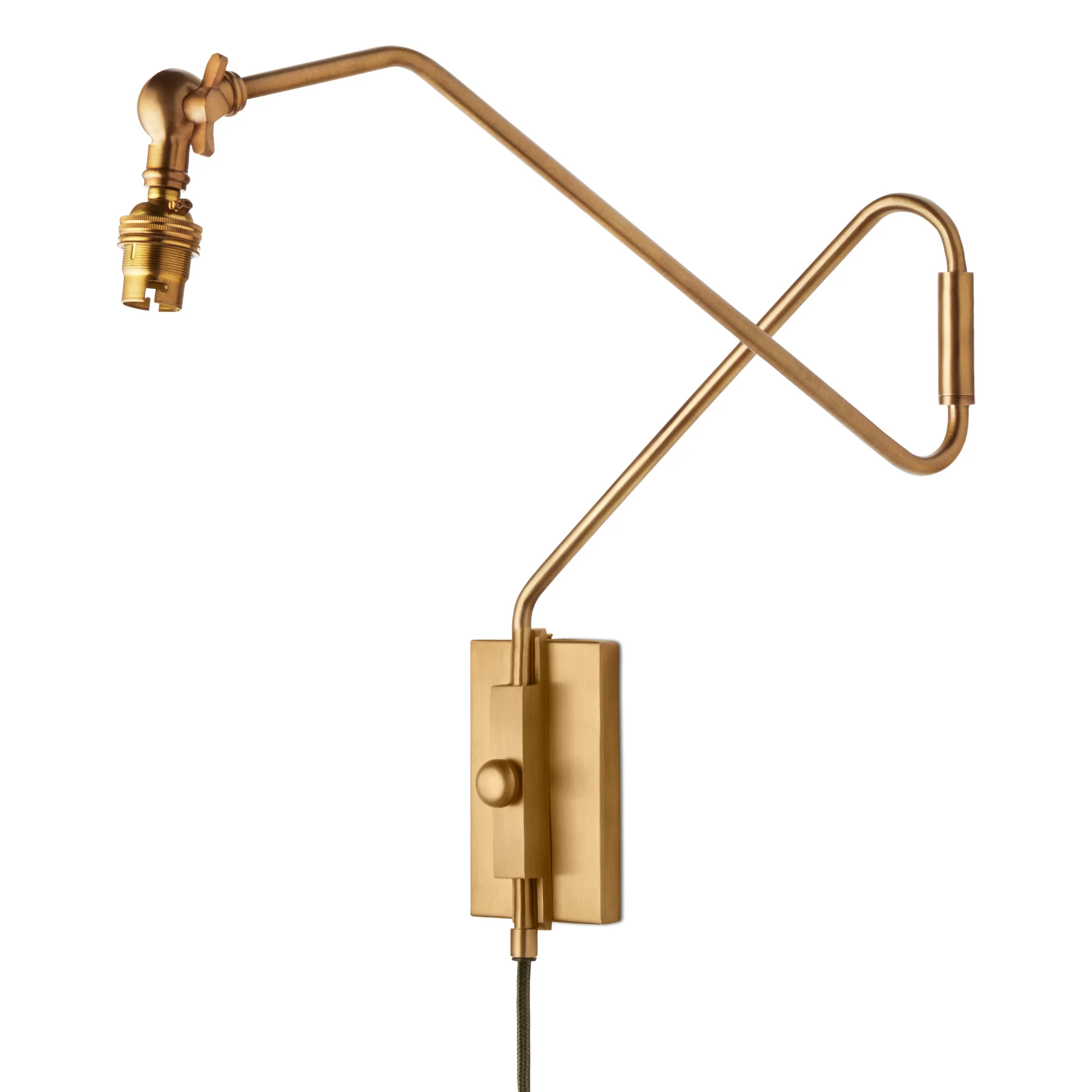 Cooper Wall Fitting in Antique Brass - Image 12
