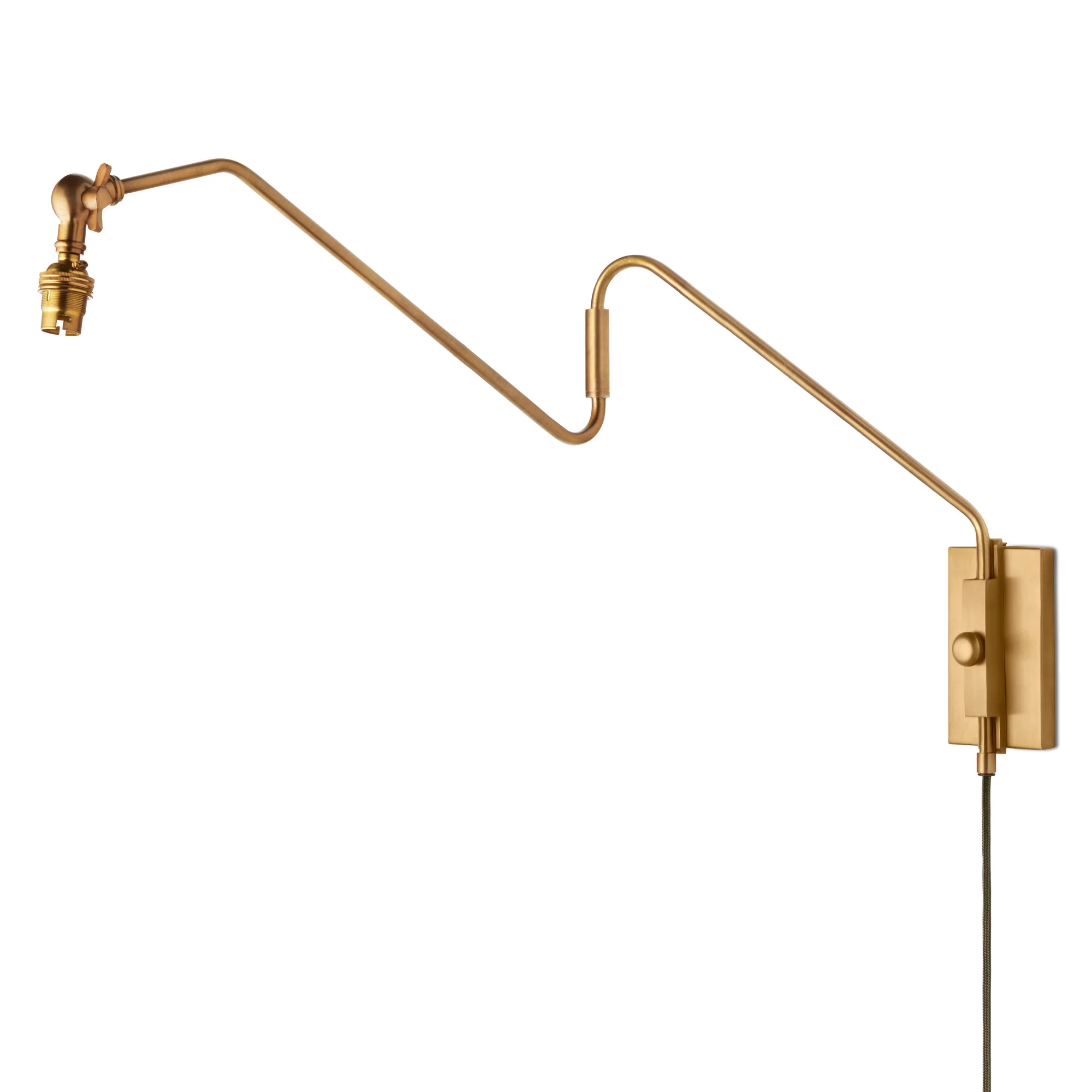 Cooper Wall Fitting in Antique Brass - Image 13