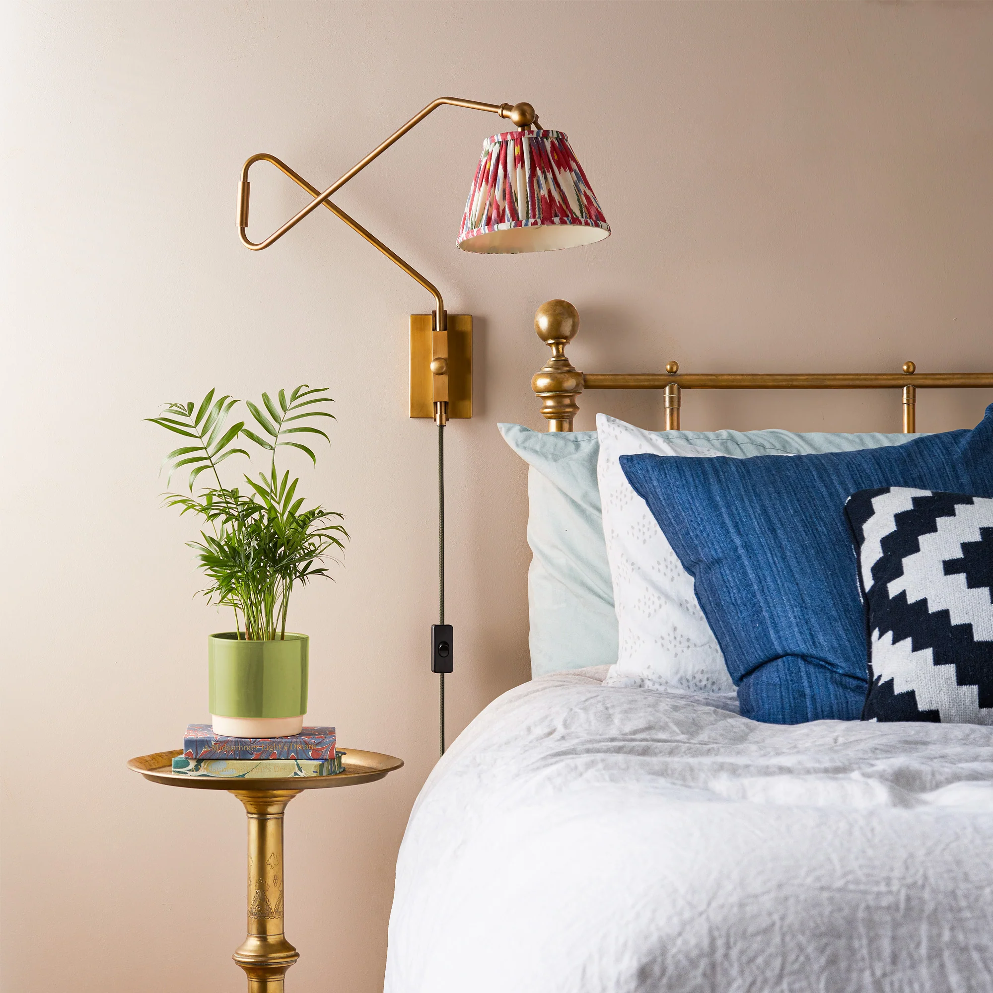 Cooper Wall Fitting in Antique Brass - Image 3