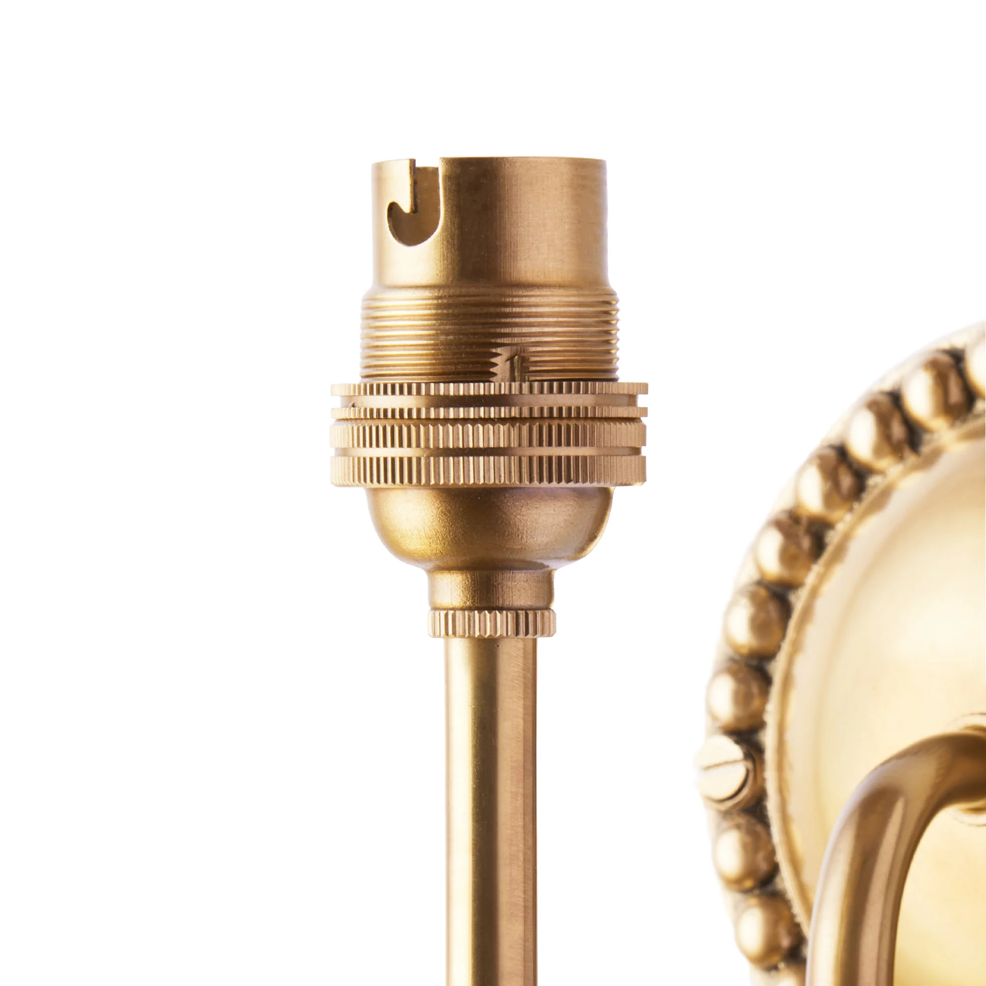 Coster wall fitting in brass - Image 2