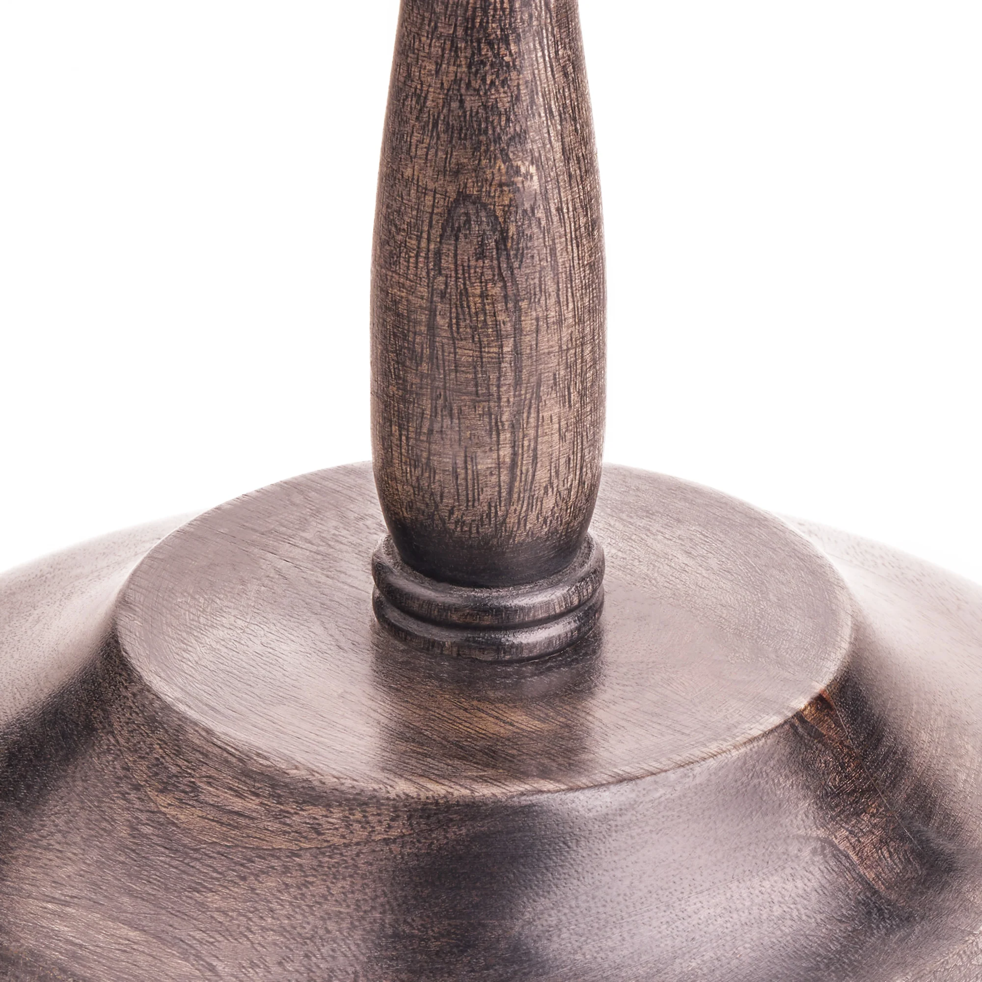 Covent standing lamp in ebony - Image 4