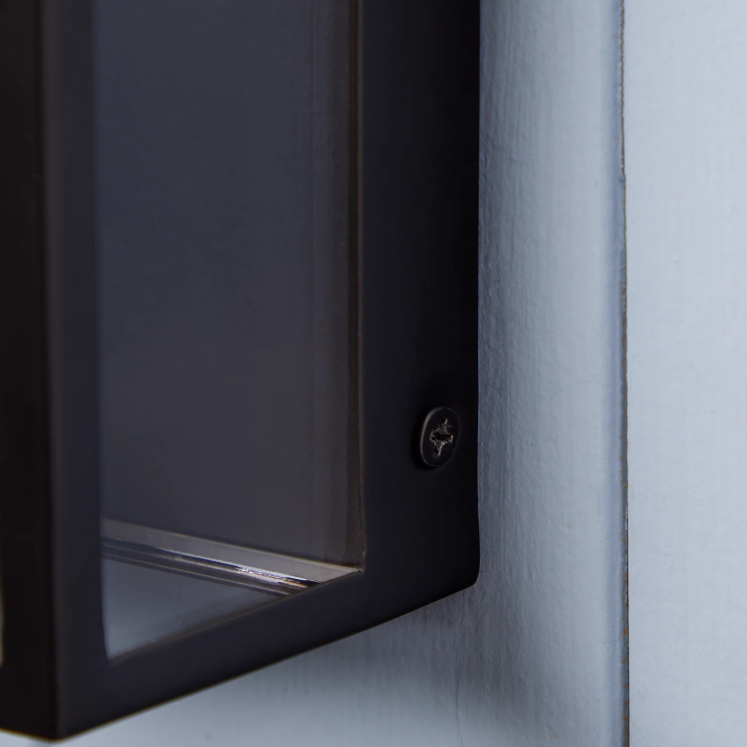Crail IP44 exterior wall light in blackened brass - Image 7