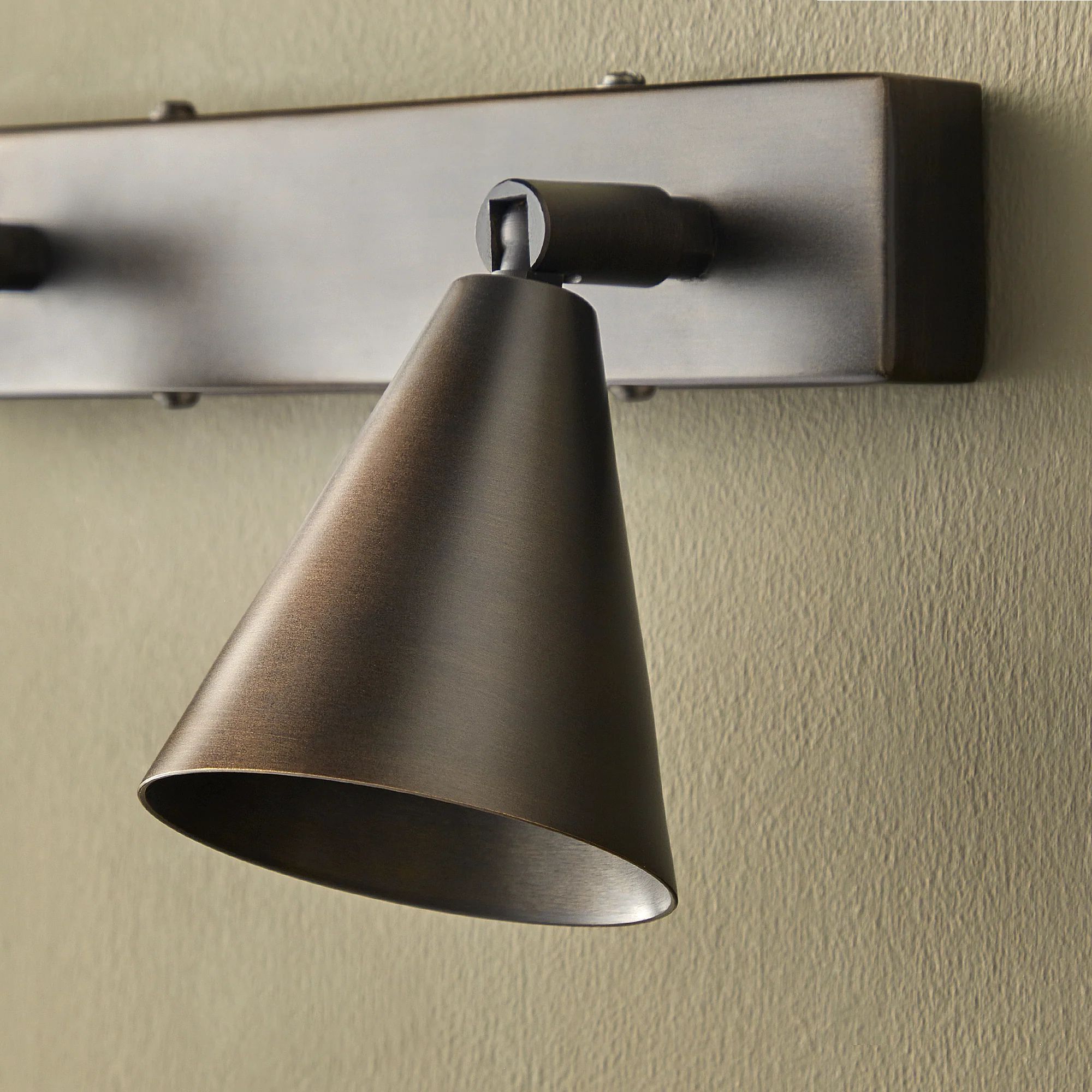 Crick double spotlight in bronze - Image 3