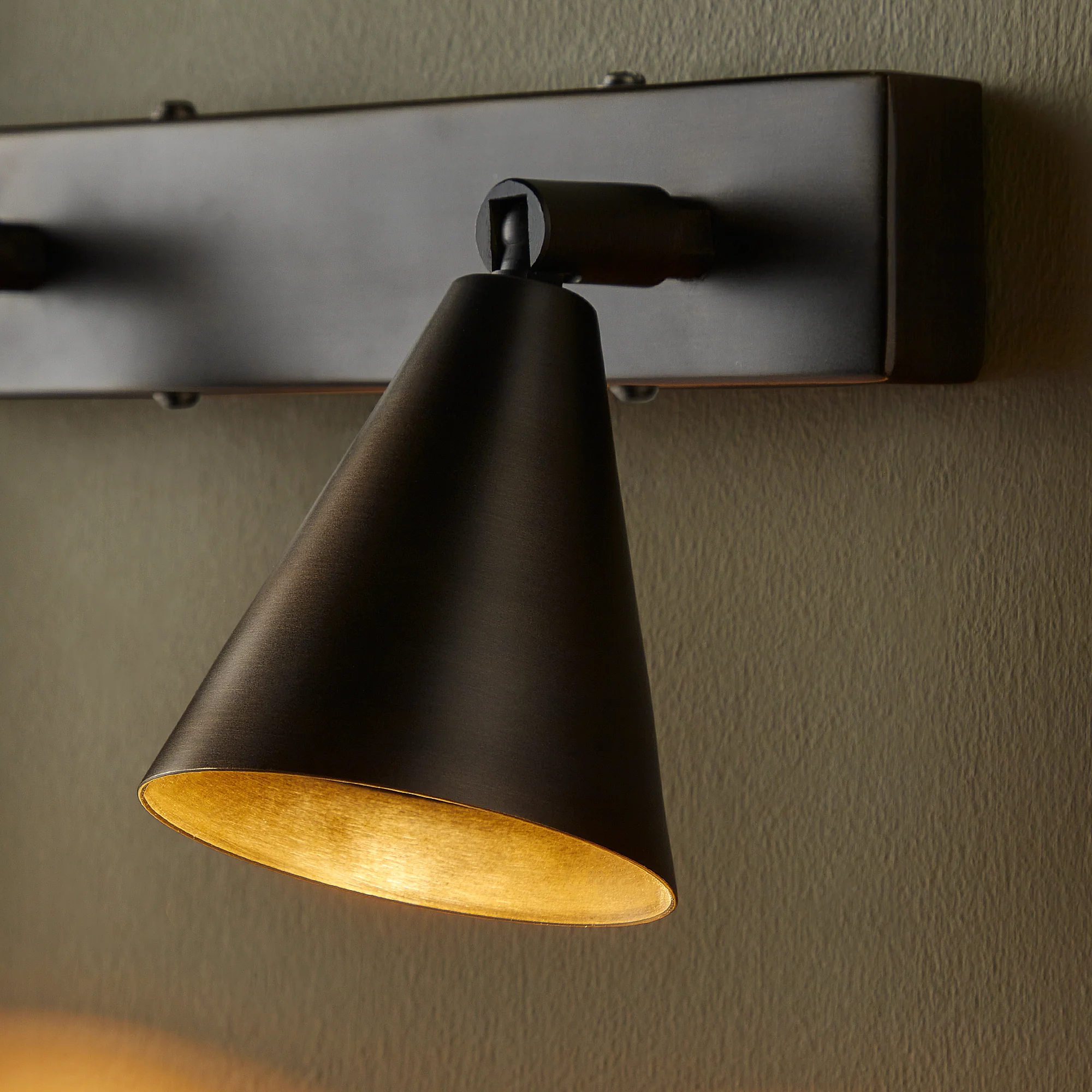 Crick double spotlight in bronze - Image 4