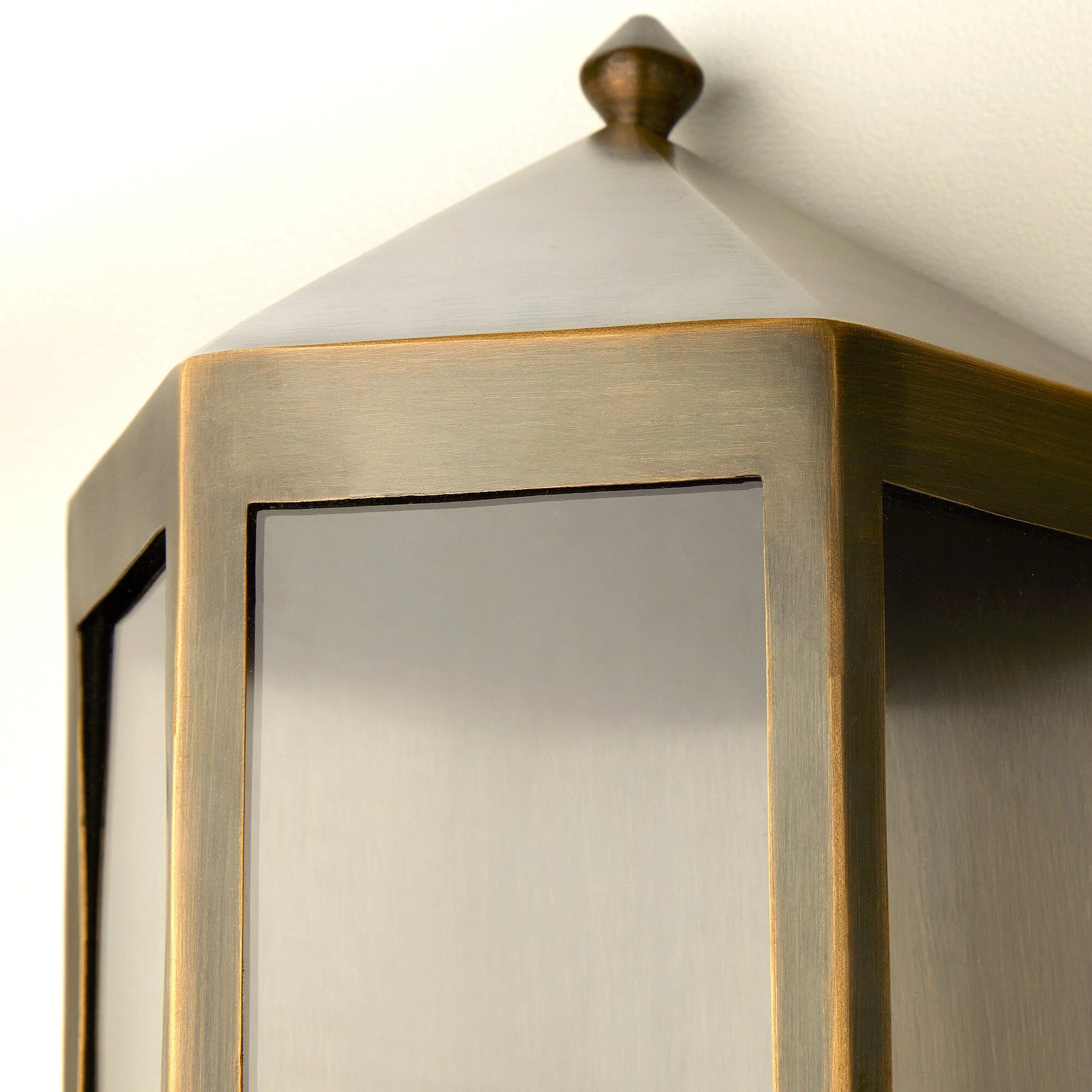 Cromer IP44 exterior wall light in antique bronze - Image 7