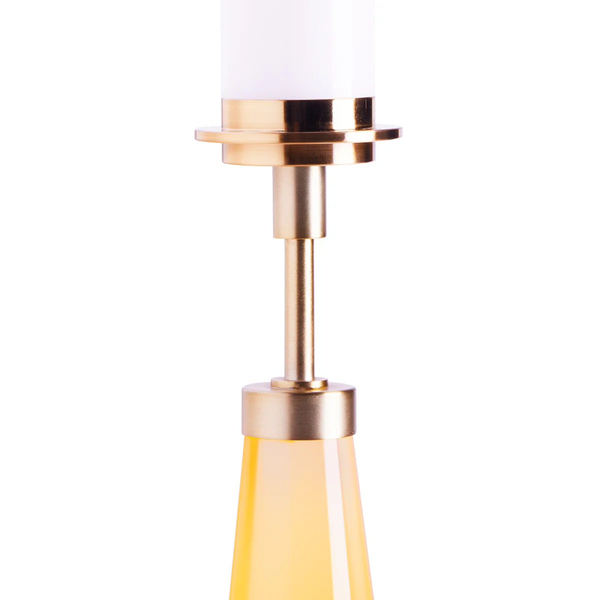 Cueva rechargeable table lamp in neon orange by Matthew Williamson - Image 4