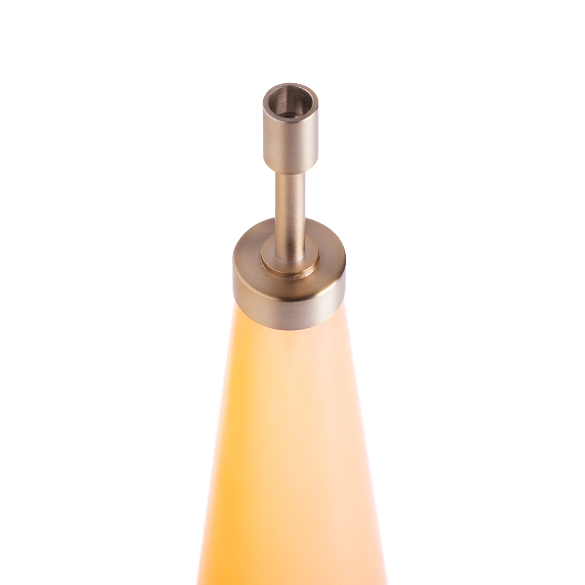Cueva rechargeable table lamp in neon orange by Matthew Williamson - Image 6