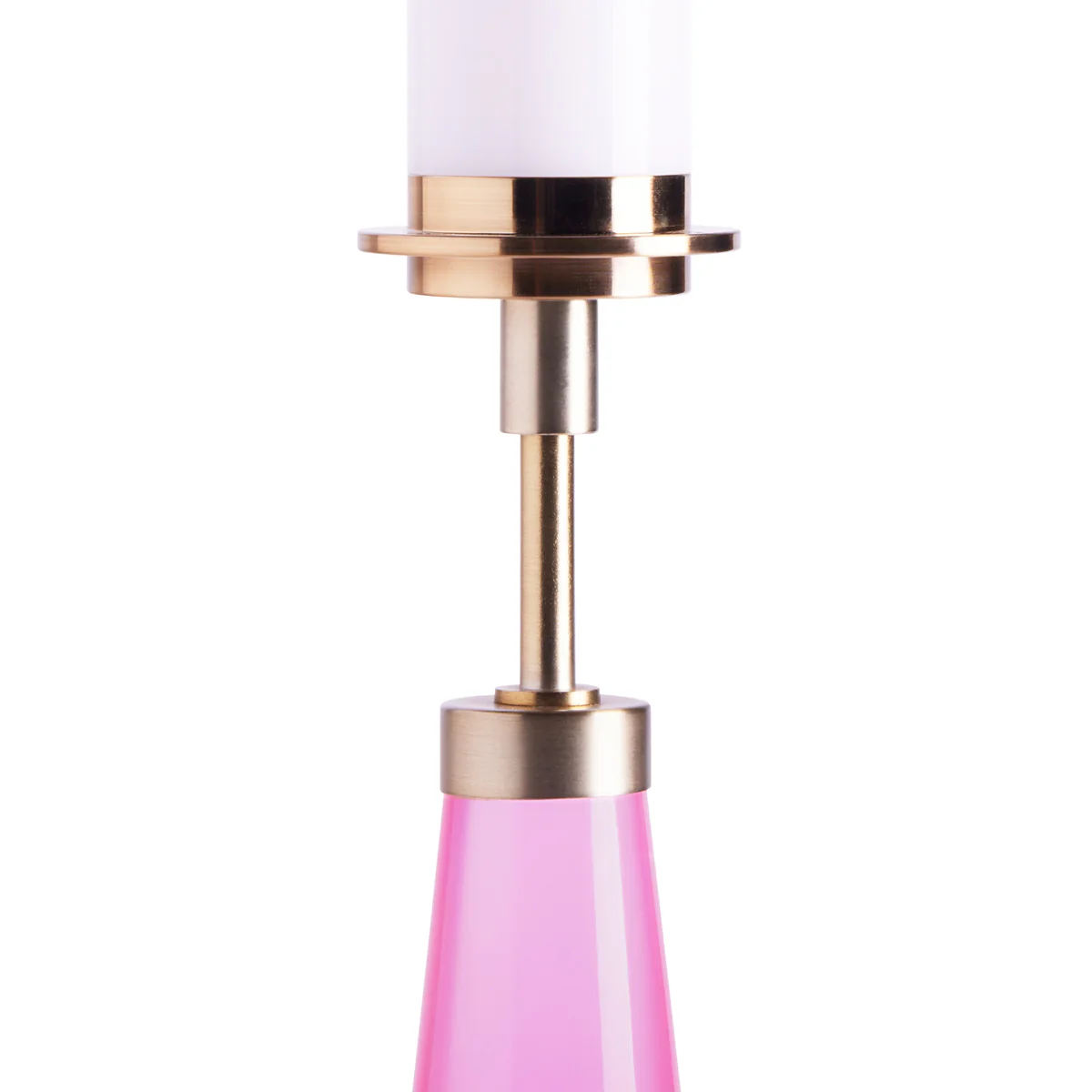Cueva rechargeable table lamp in neon pink by Matthew Williamson - Image 4