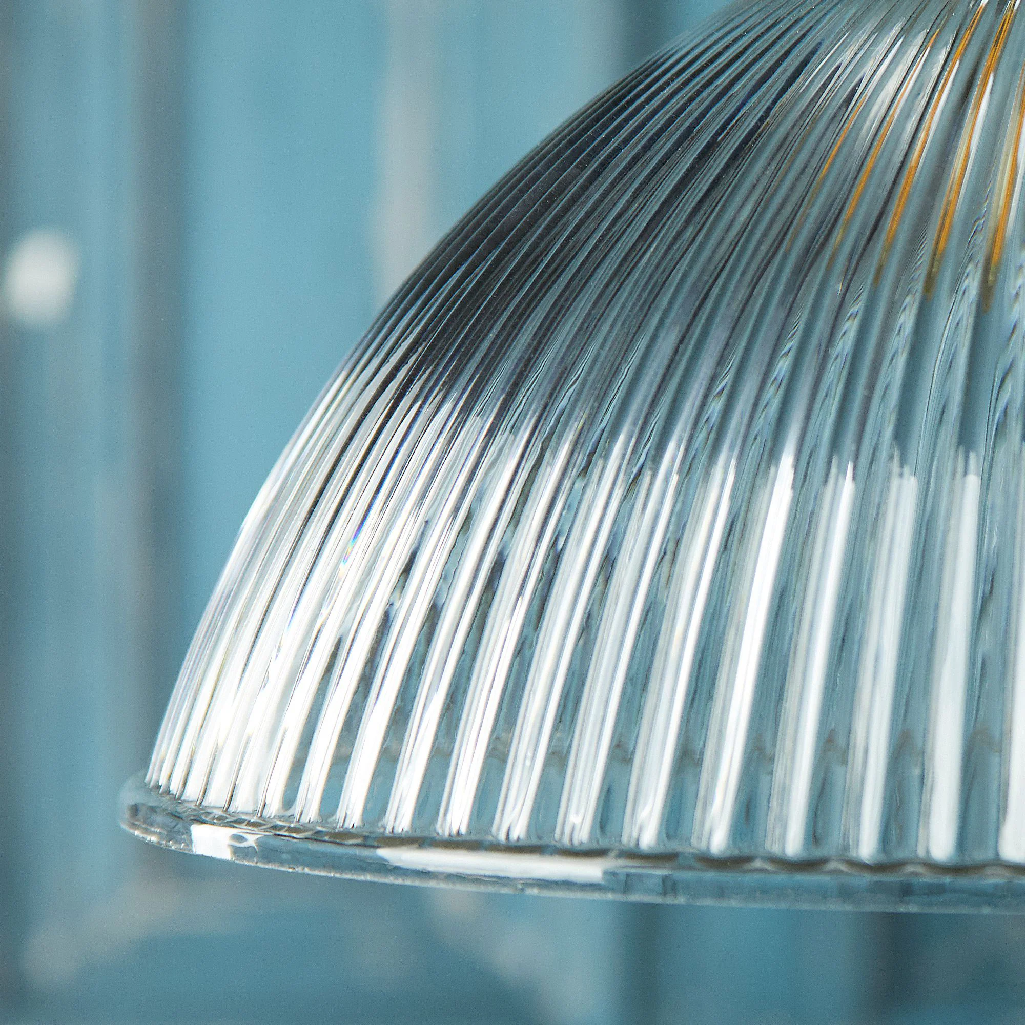 Cupola pendant in clear prismatic glass - Image 2