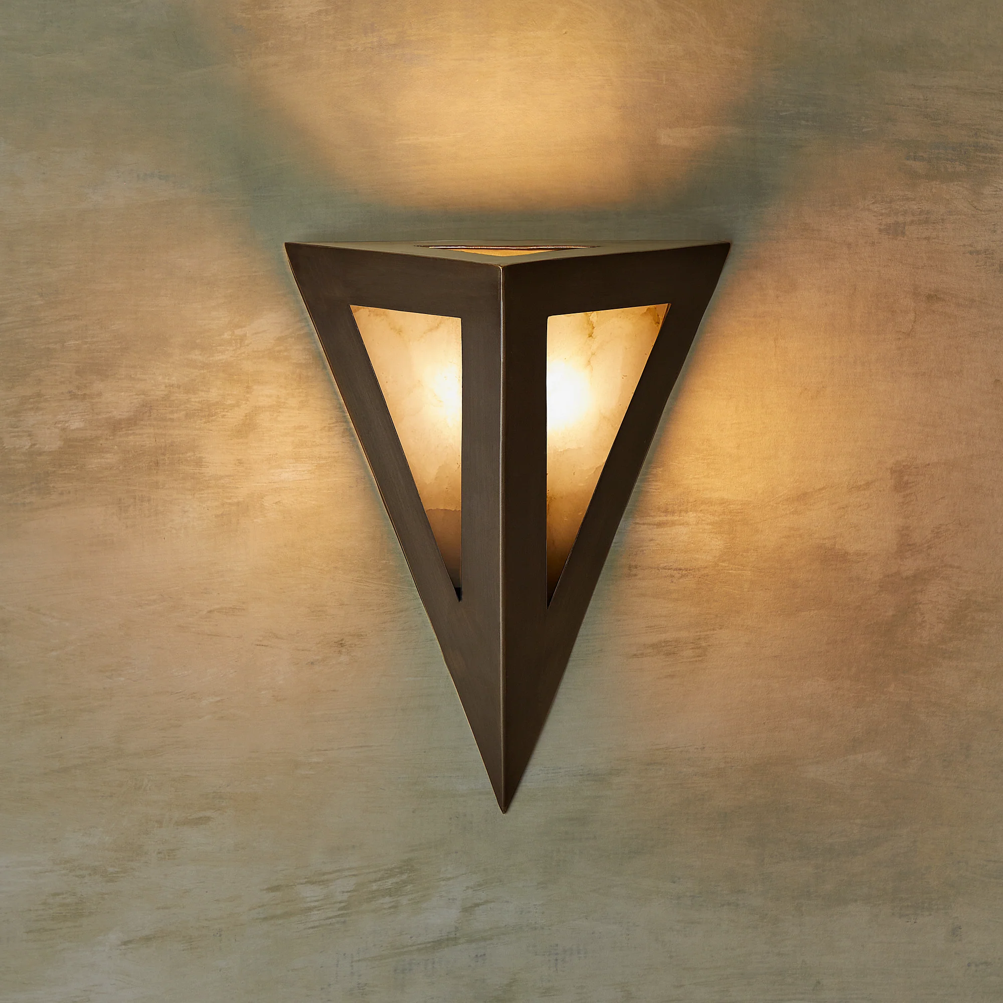 Cyrus wall light in bronze - Image 7