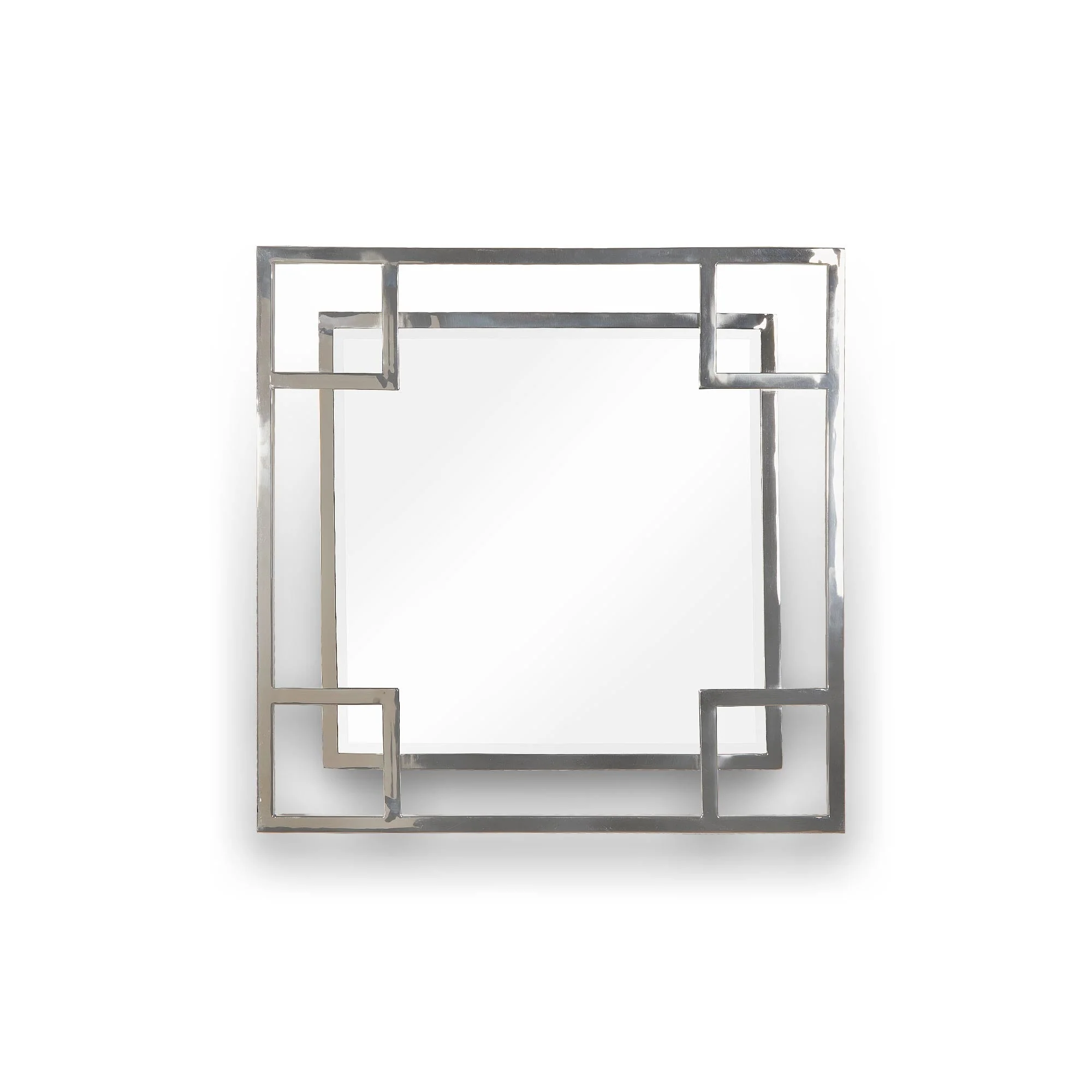 Daffings Mirror in polished stainless steel - Image 3