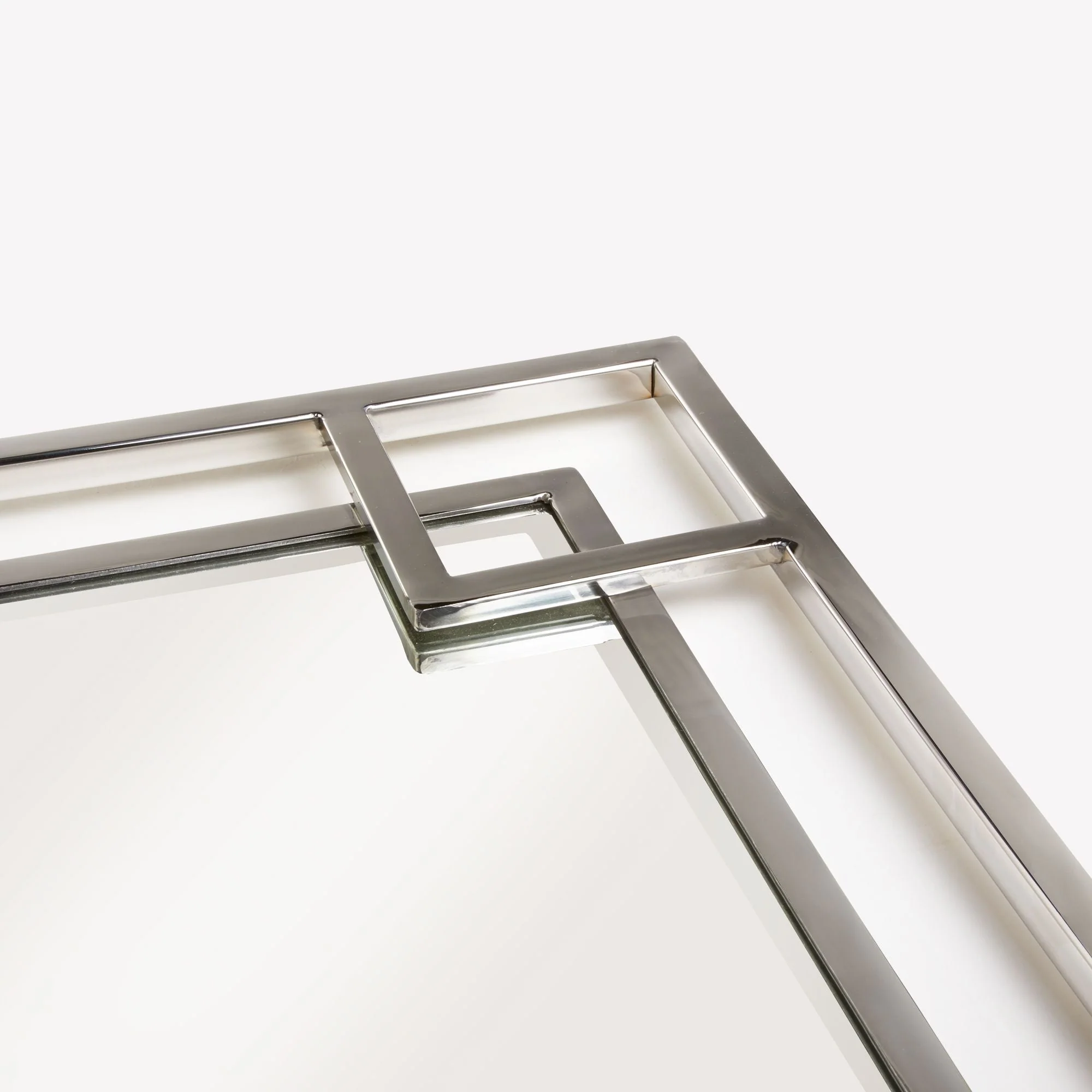 Daffings Mirror in polished stainless steel - Image 4