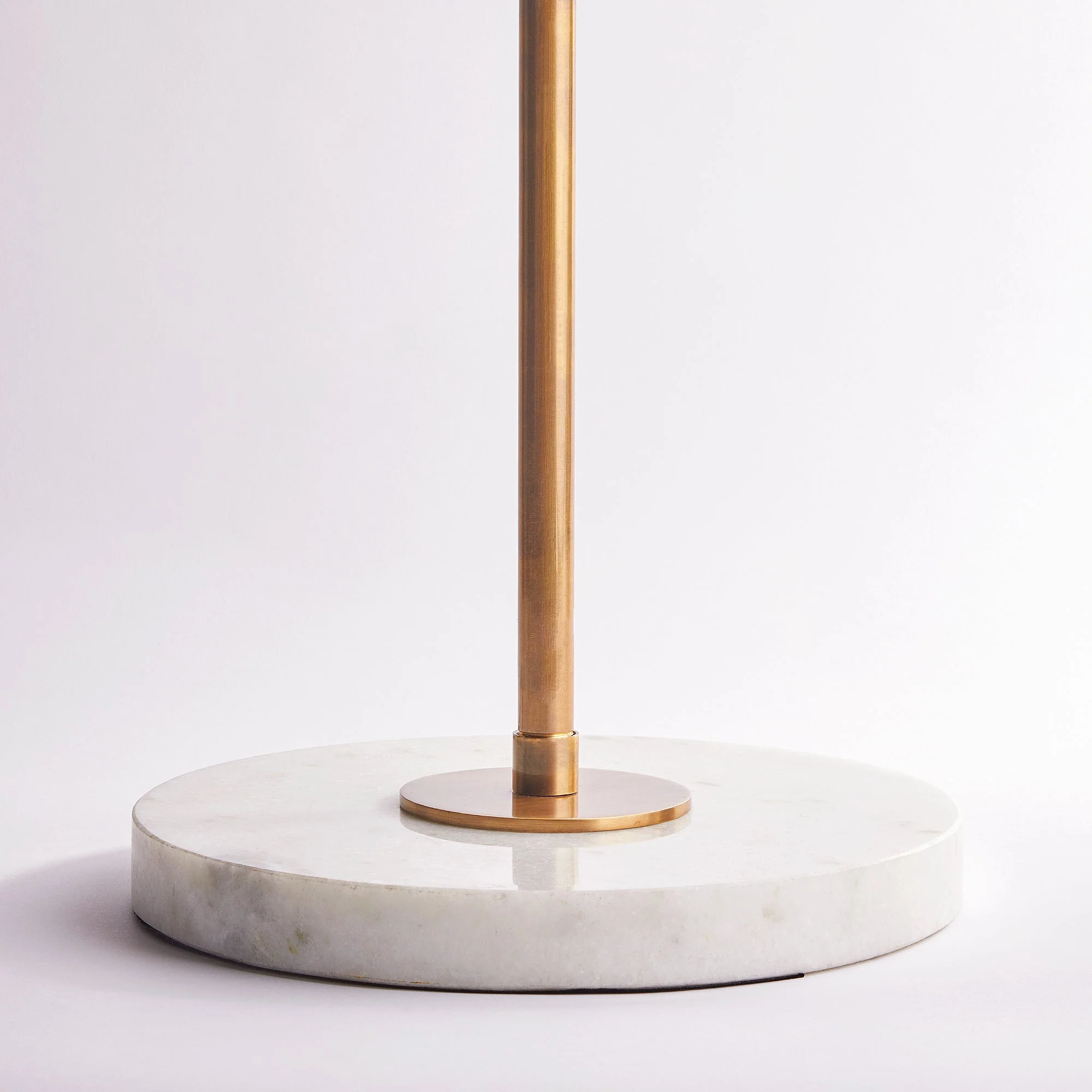 Darcy standing lamp with brass tray - Image 14