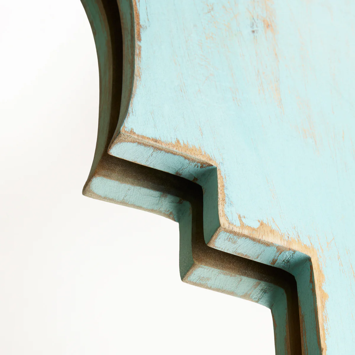 Daricha mirror in turquoise wood - Image 7