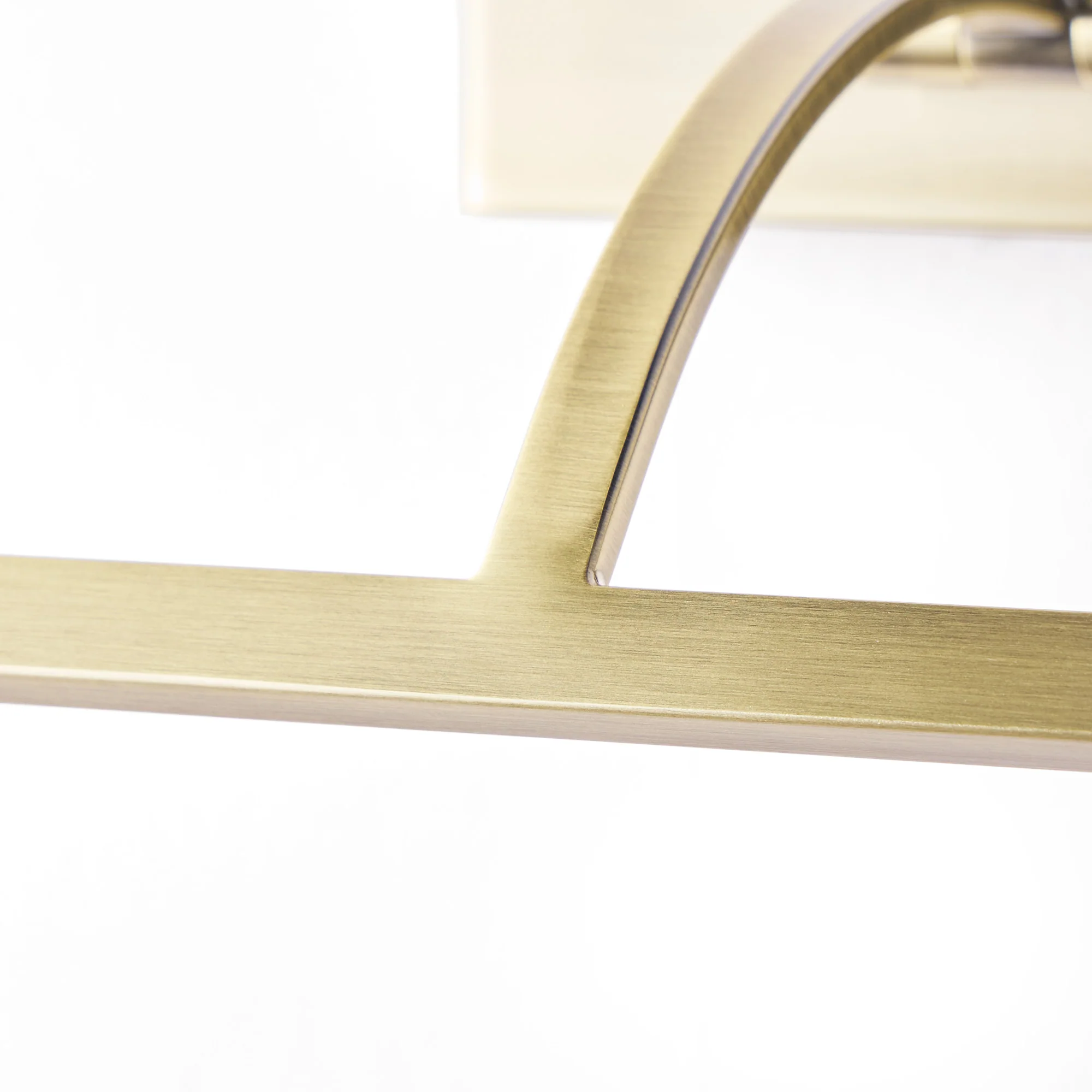 Dimmable Larger Blake picture light in antique brass finish - Image 9