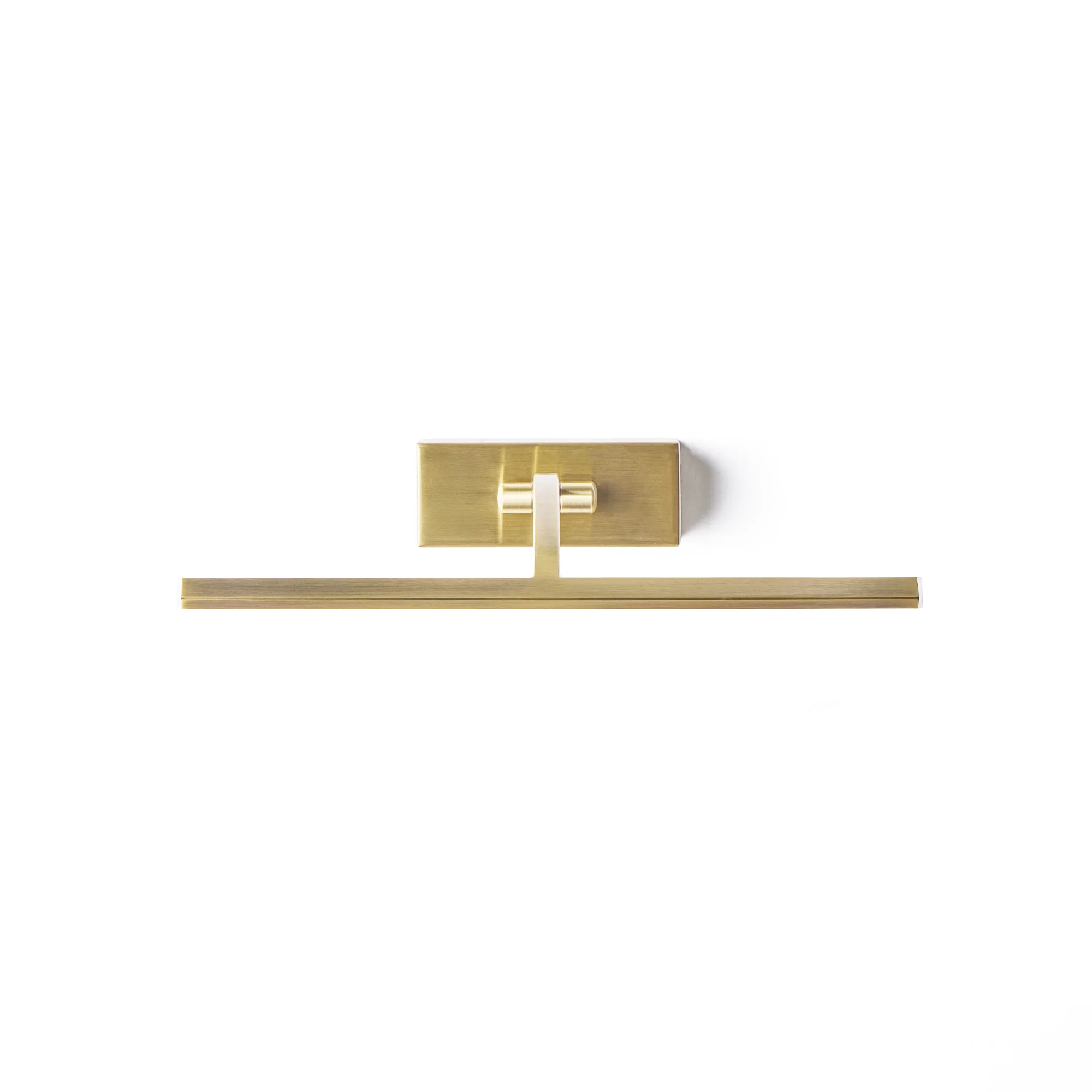 Dimmable smaller Blake picture light in antique brass finish - Image 7