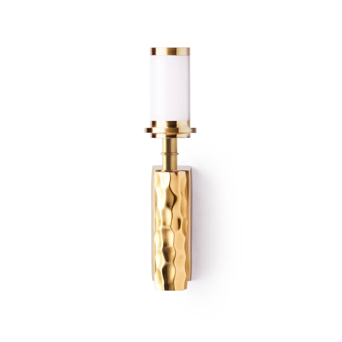 Dimple Rechargeable Wall Fitting in Brass - Image 2