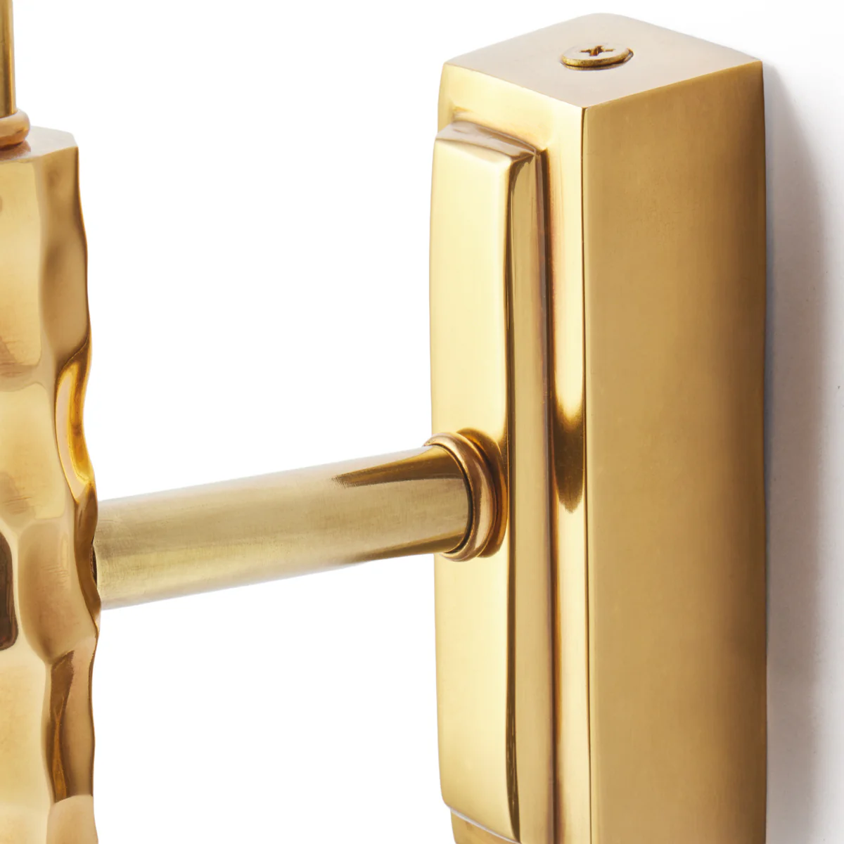 Dimple Rechargeable Wall Fitting in Brass - Image 4