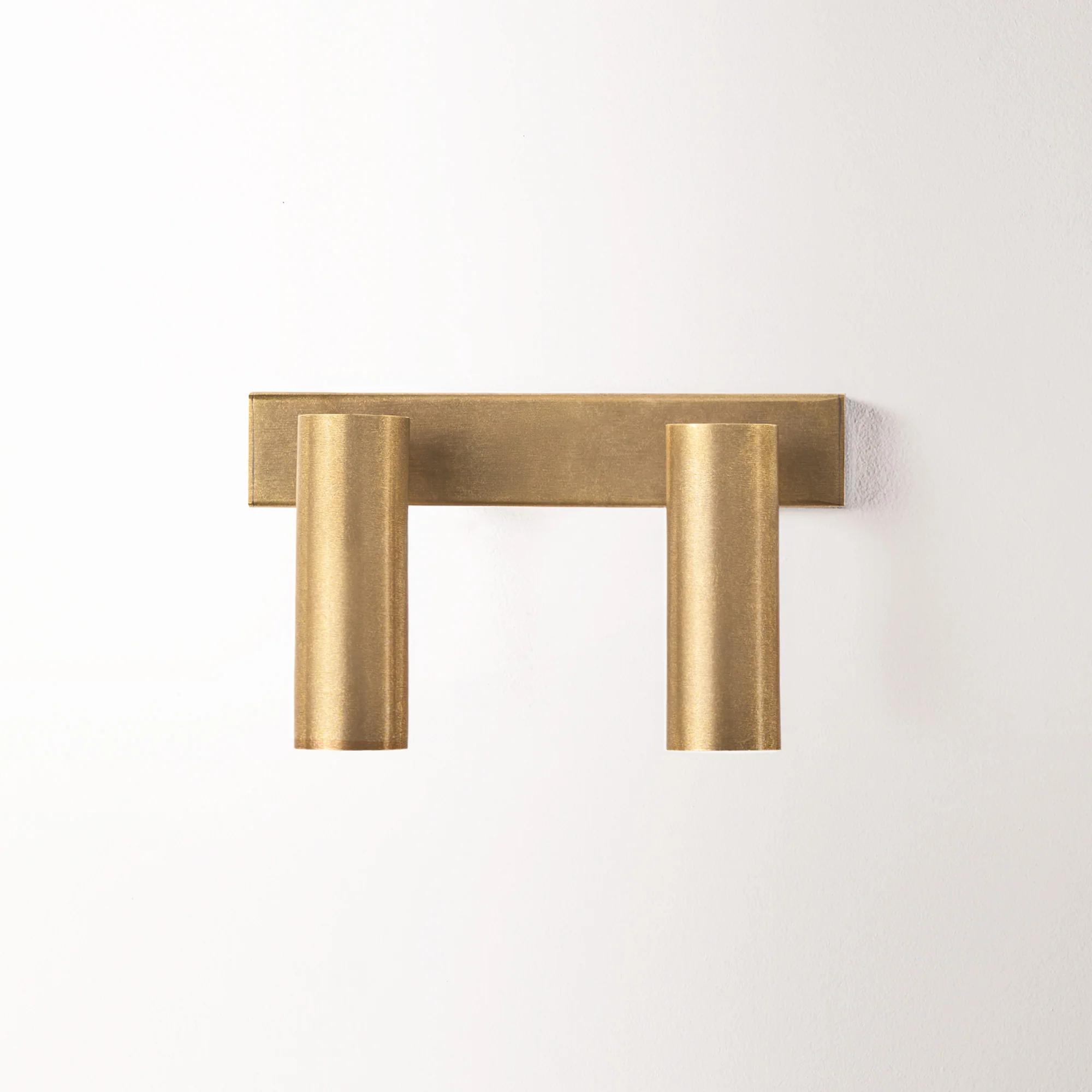 Double Austell IP54 spotlight in brass - Image 6