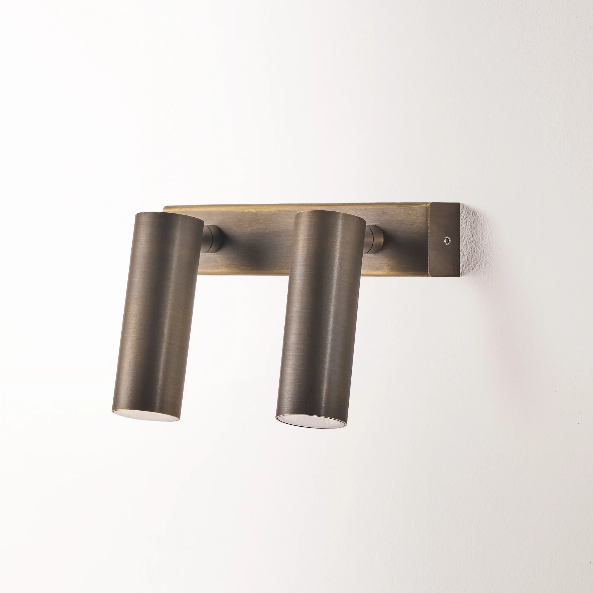 Double Austell IP54 spotlight in bronze - Image 2