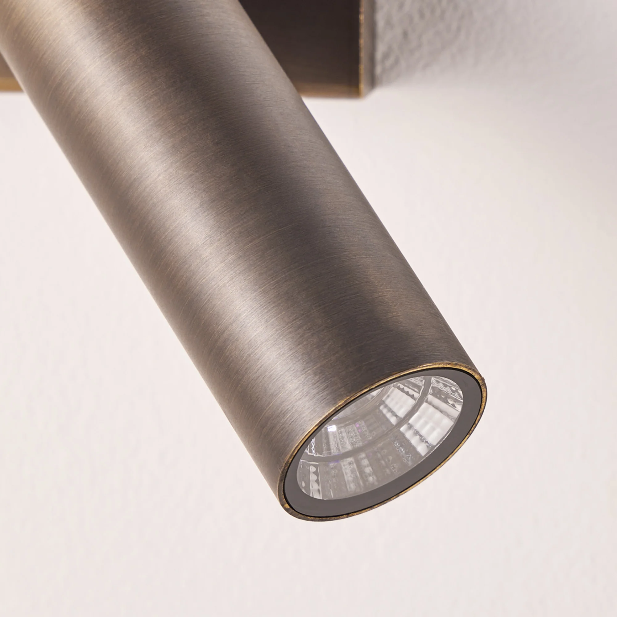 Double Austell IP54 spotlight in bronze - Image 4