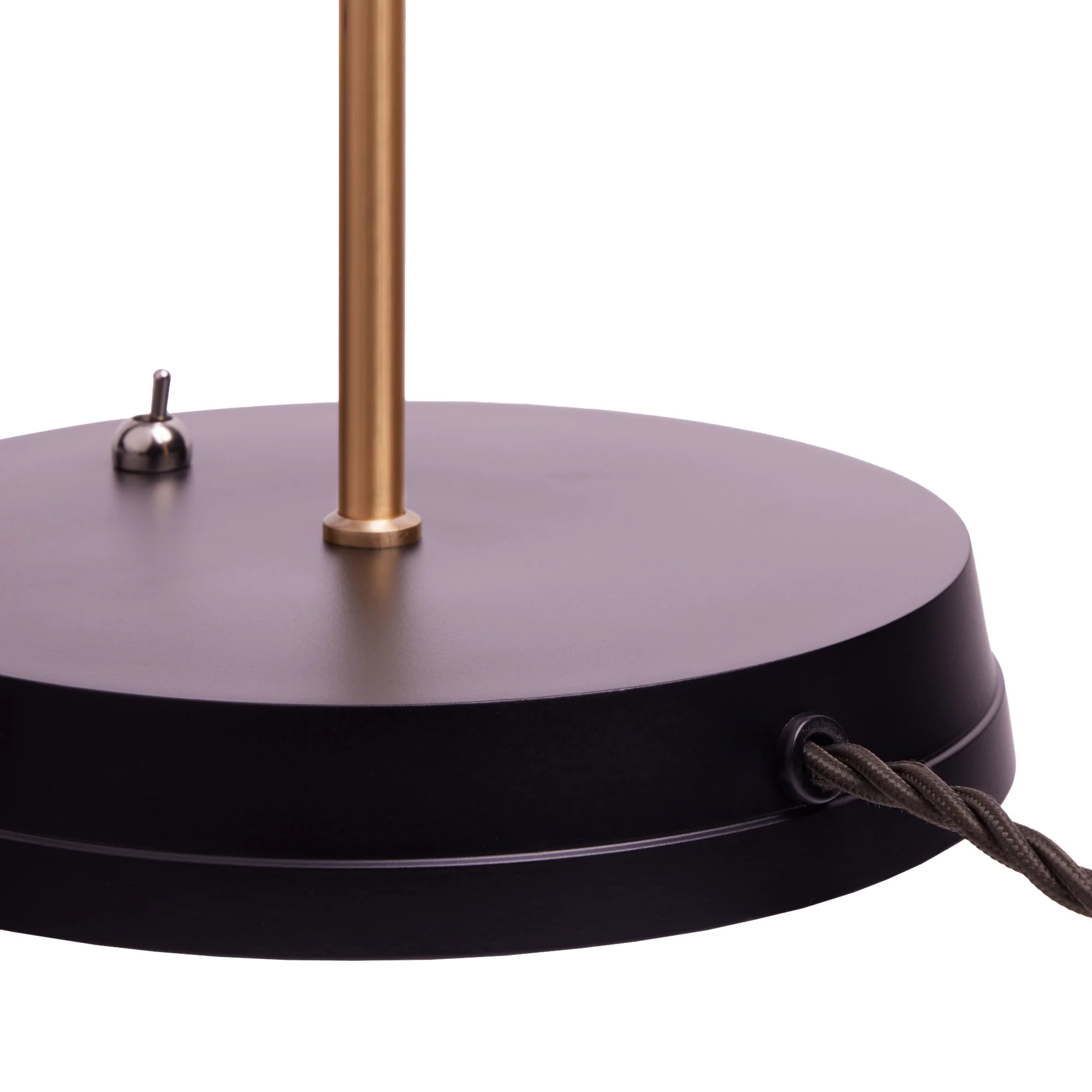 Drax Desk light in brass and a black hood - Image 10